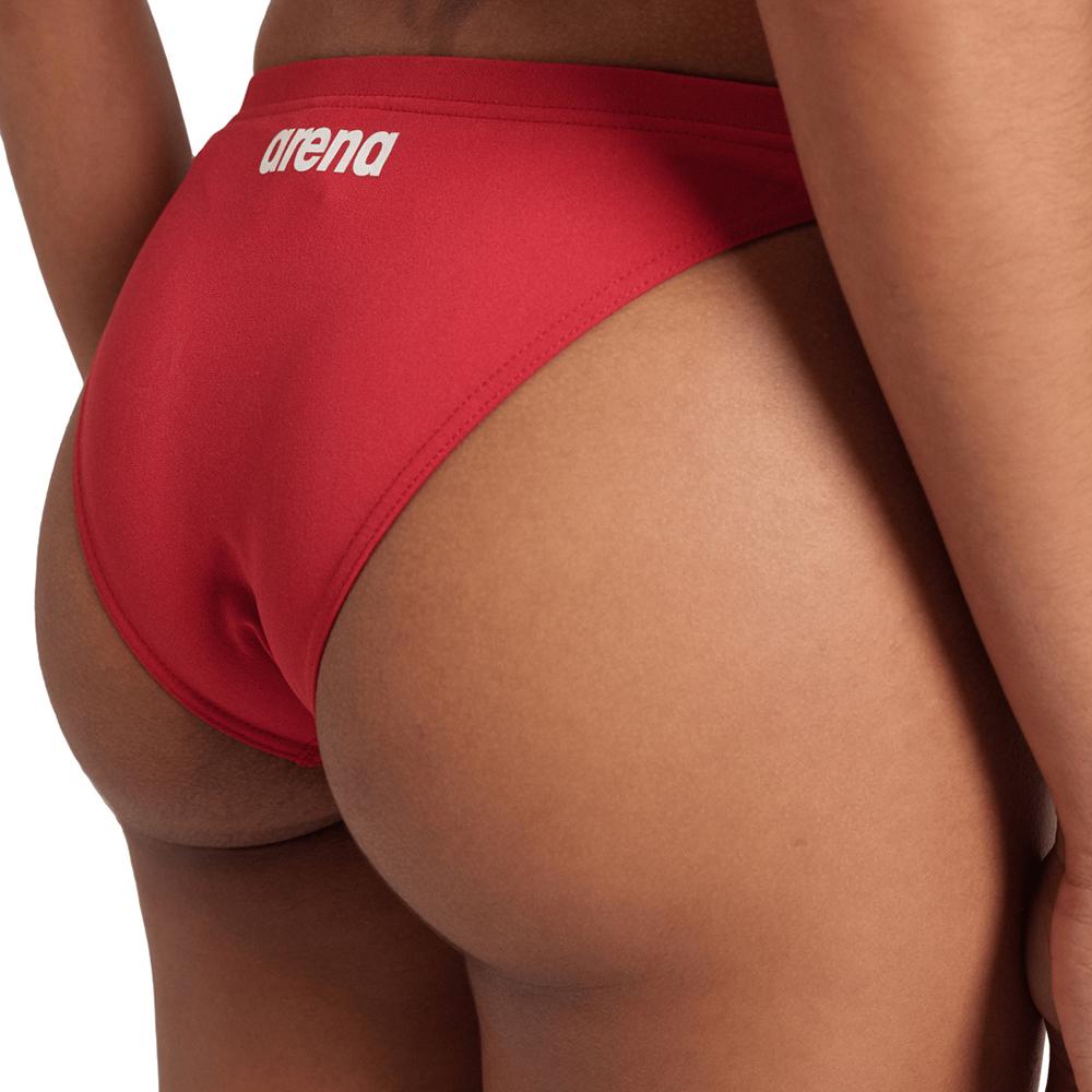 Imagen 3 de Braga de bikini de mujer Team Swim Arena - Rojo Rojo