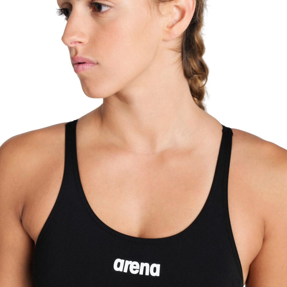 Bañador de competición de mujer Swim Tech Team Arena - Negro Negro-4
