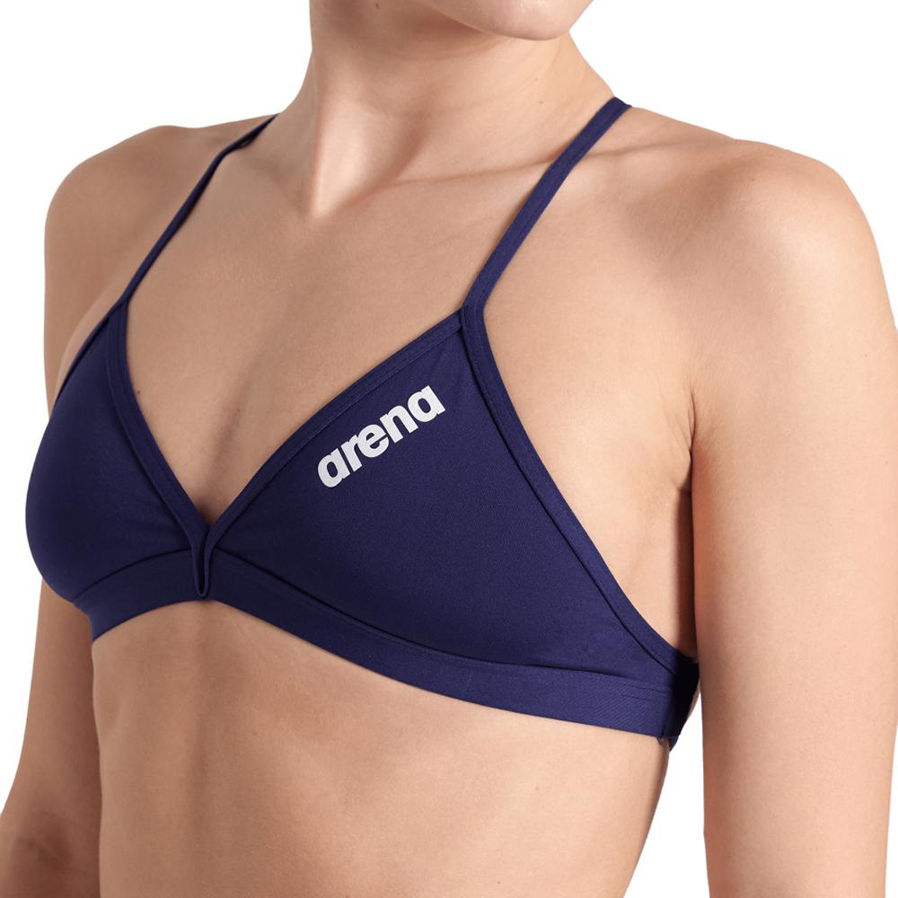 Imagen 0 de Top de bikini de mujer Team Swim Arena Azul marino