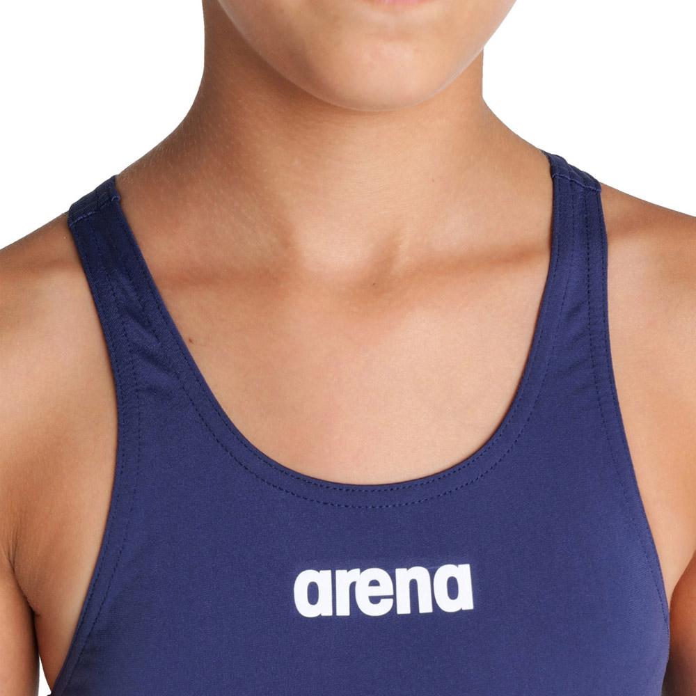 Imagen 4 de Bañador de competición de niña Swim Tech Team Arena - Azul marino Azul marino
