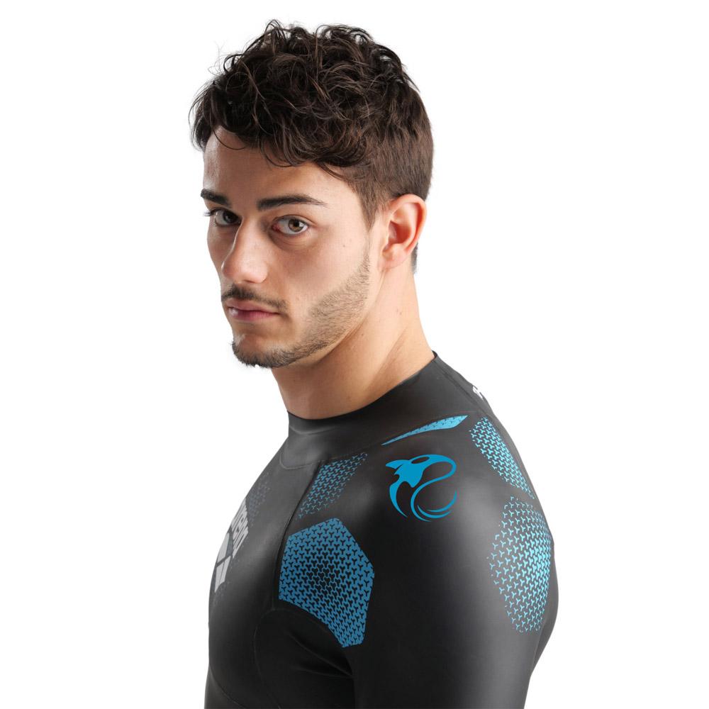Traje de neopreno de hombre Thunder Wetsuit Arena - Negro / Azul Negro / Azul-6