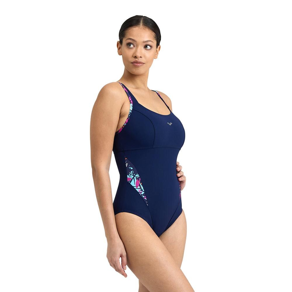 Womens Bodylift Swimsuit francy strap back panel one piece mujer bañador de arena