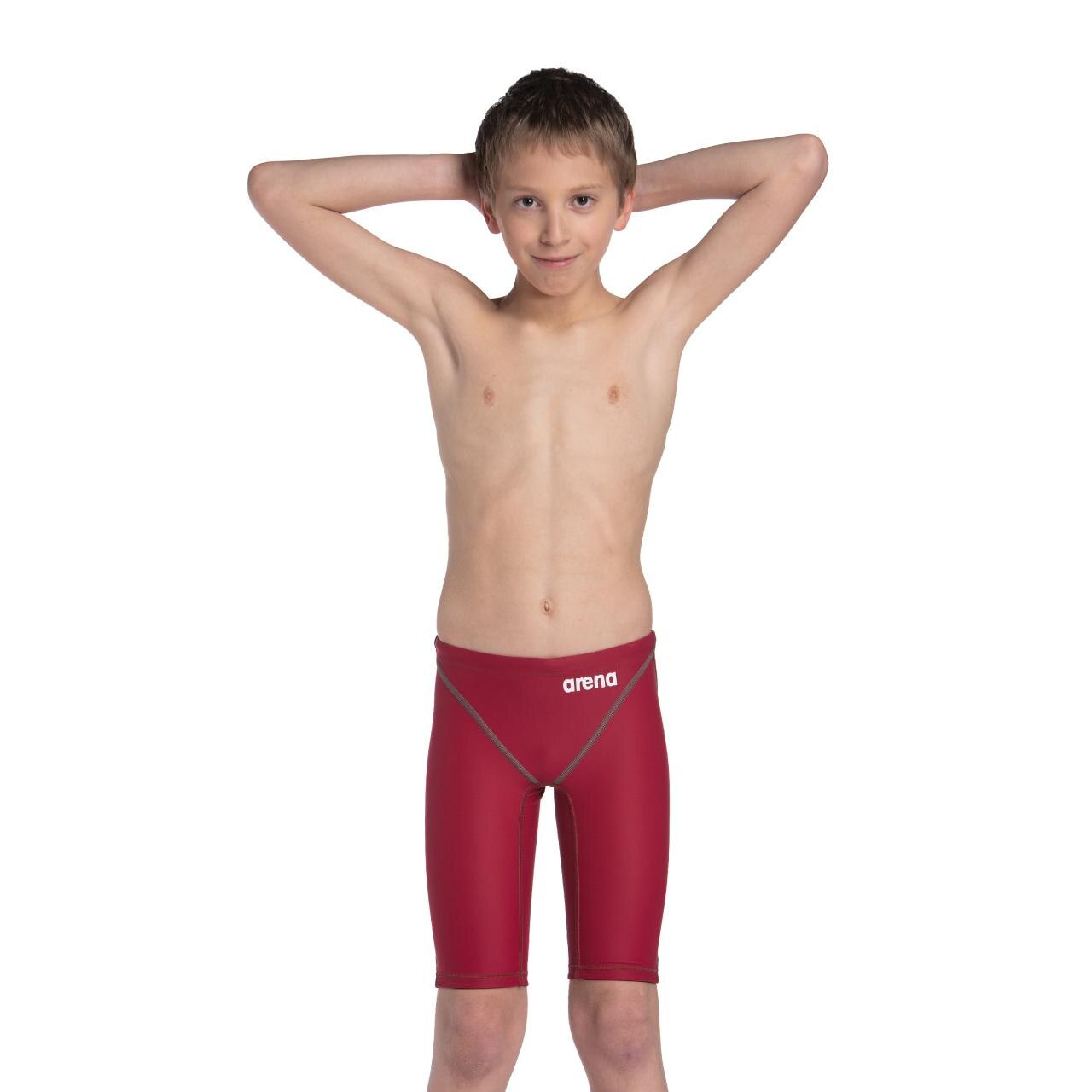 Bañador jammer de competición de niño Powerskin St Next OB Arena - Rojo Rojo-2