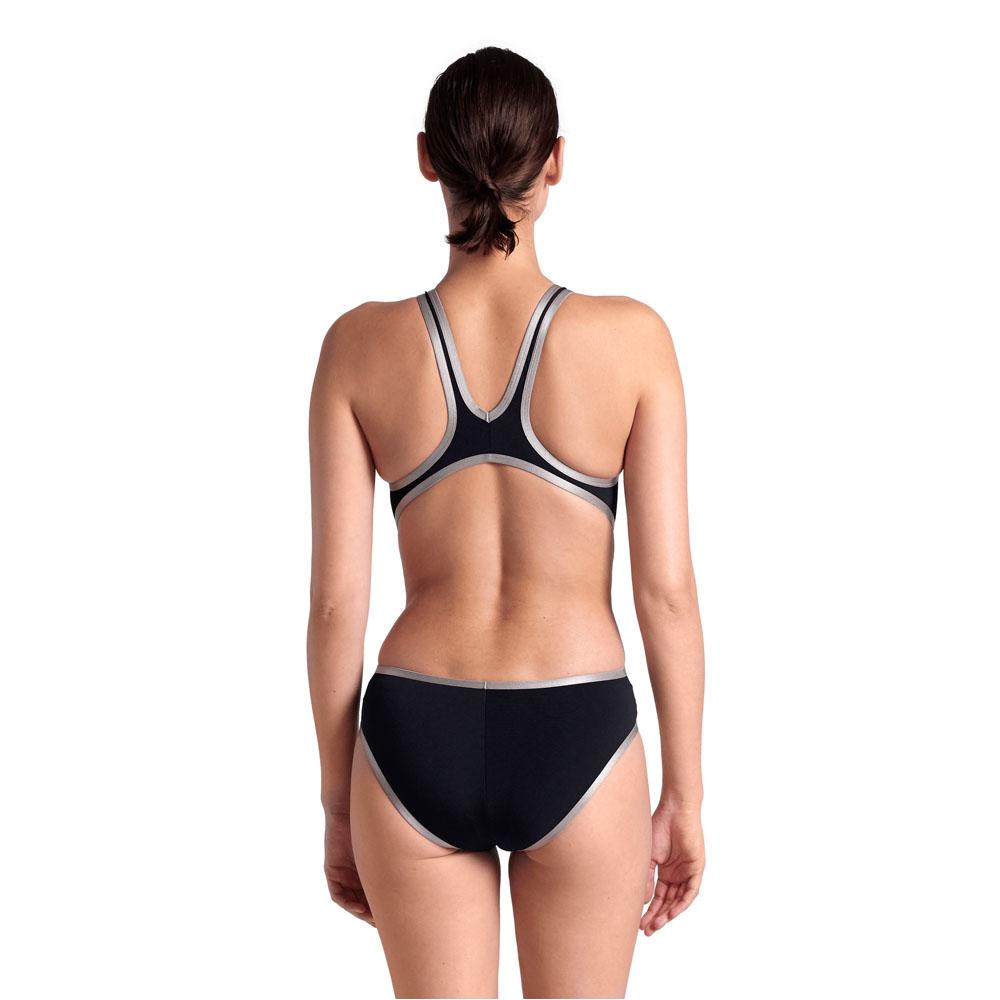 Bañador de competición de mujer One Biglogo Arena - Negro Negro-2