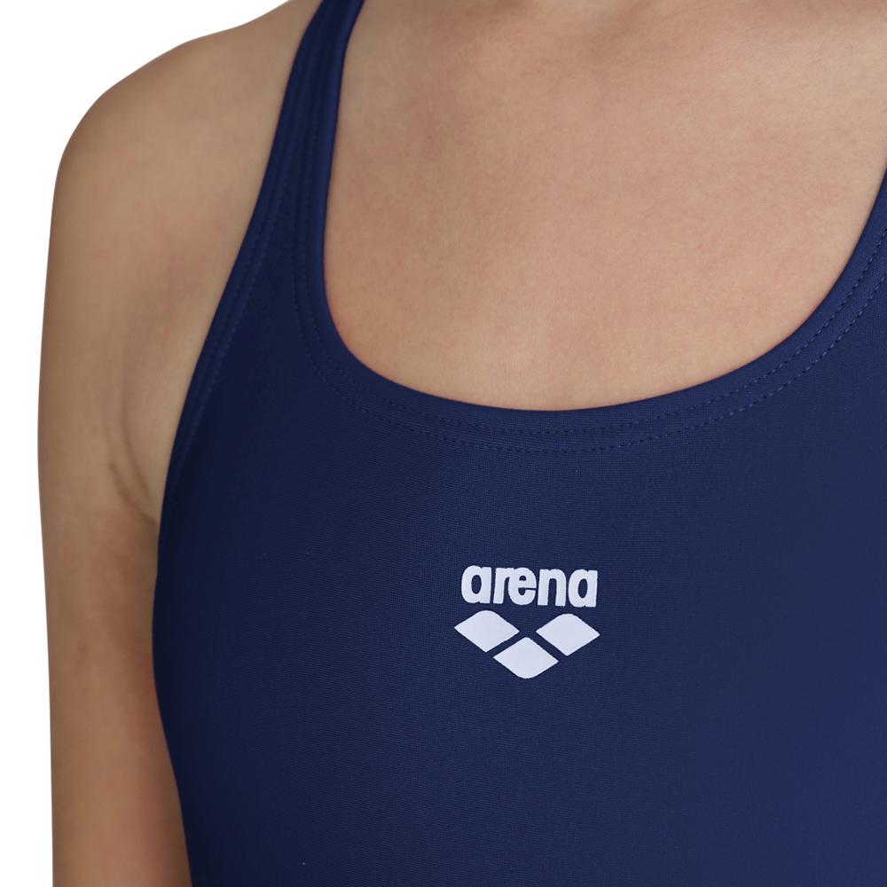 Bañador de natación de niña Dynamo Jr One Piece Arena - Azul oscuro Azul oscuro-5