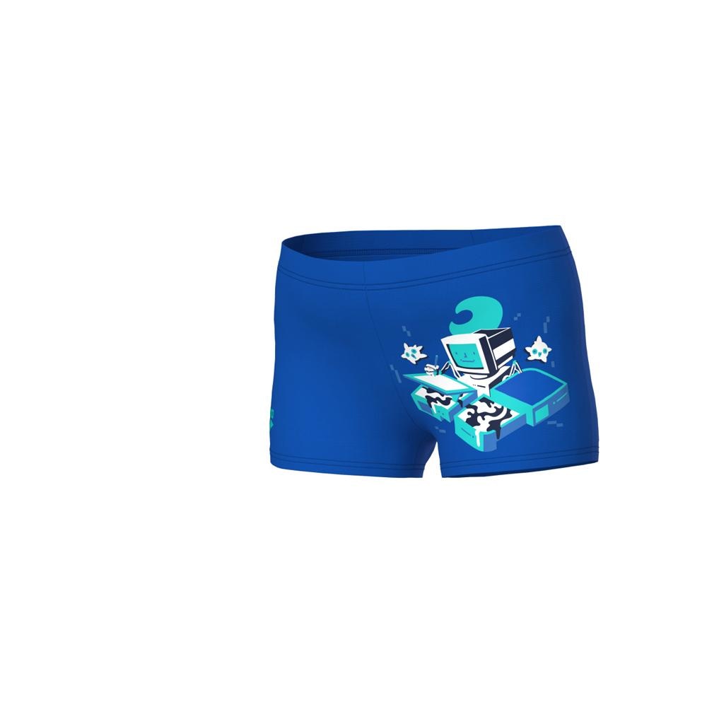 Arena Bañador de natación de niño short Game Swim Azul