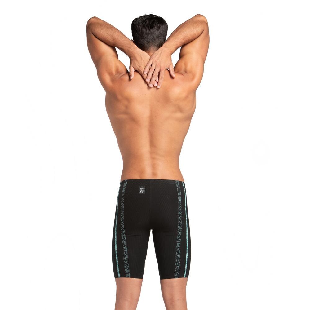 Imagen 2 de Bañador jammer de competición de hombre Powerskin Primo Arena - Negro Negro
