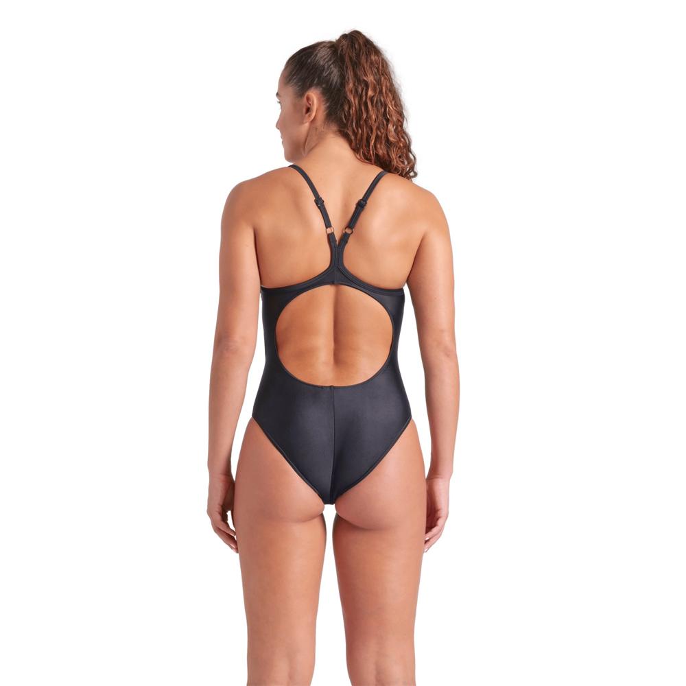 Bañador con sostén Feel de mujer Solid Lightdrop Back Arena - Negro Negro-2