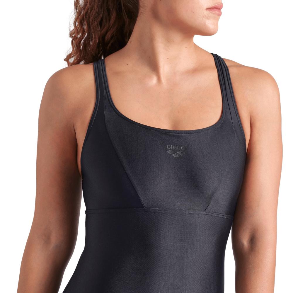 Bañador con sostén Feel de mujer Solid Control Pro Back Arena - Negro Negro-4