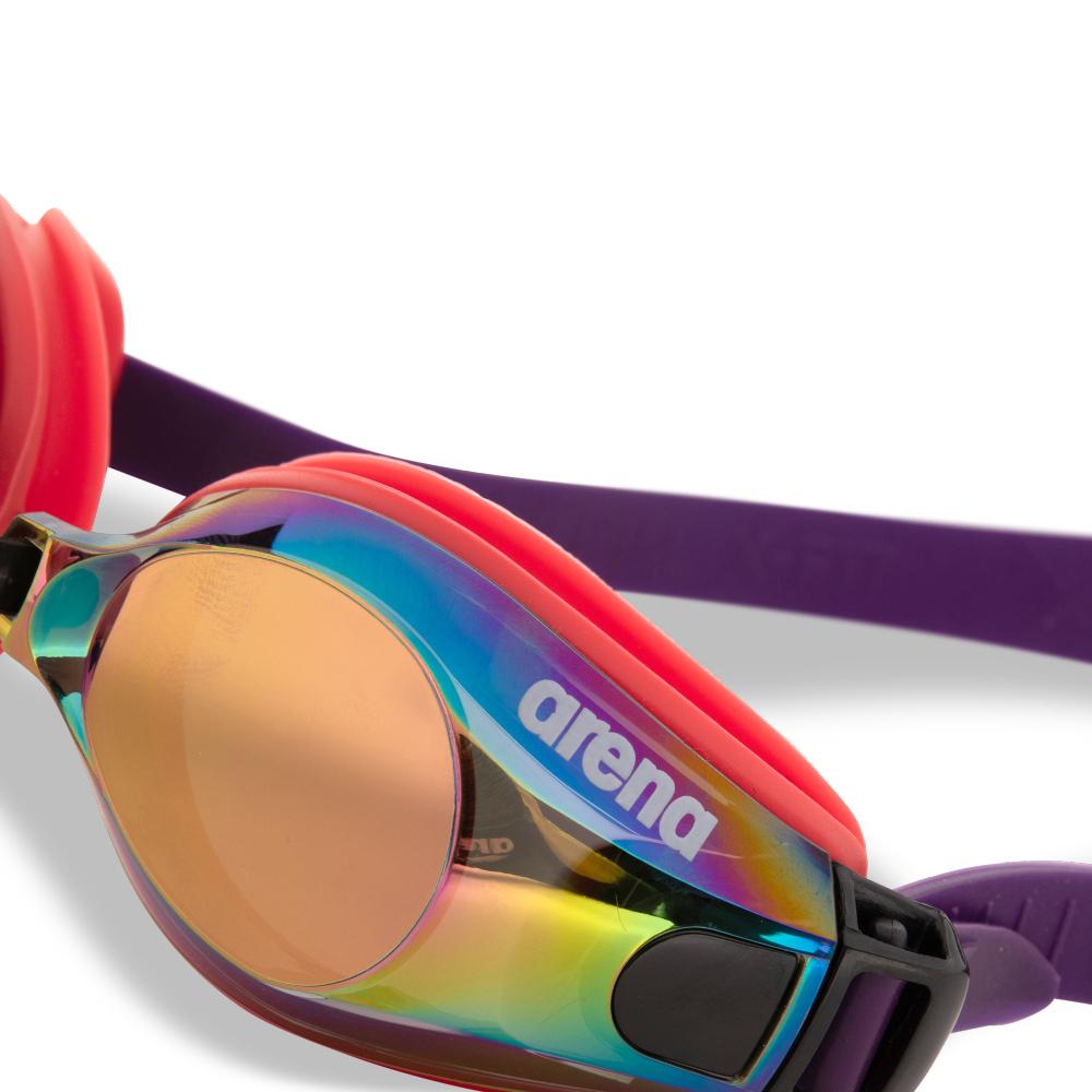 Gafas de natación Zoom X-Fit Mirror Arena - Morado Morado-5