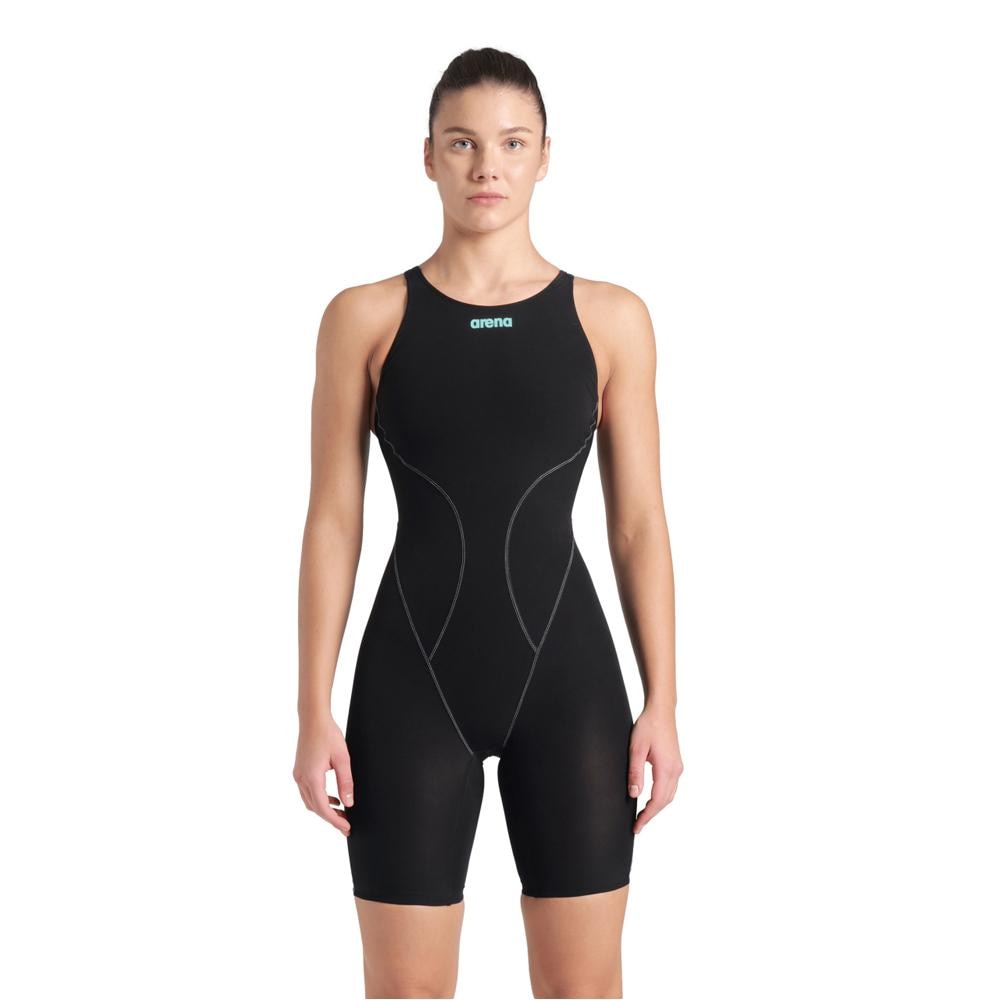 Traje de triatlón de mujer Powerskin Impulso Arena - Negro Negro-1