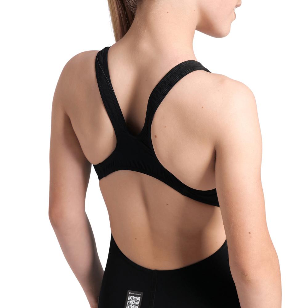 Traje de competición de natación de niña Powerskin Impulso Arena - Negro Negro-4