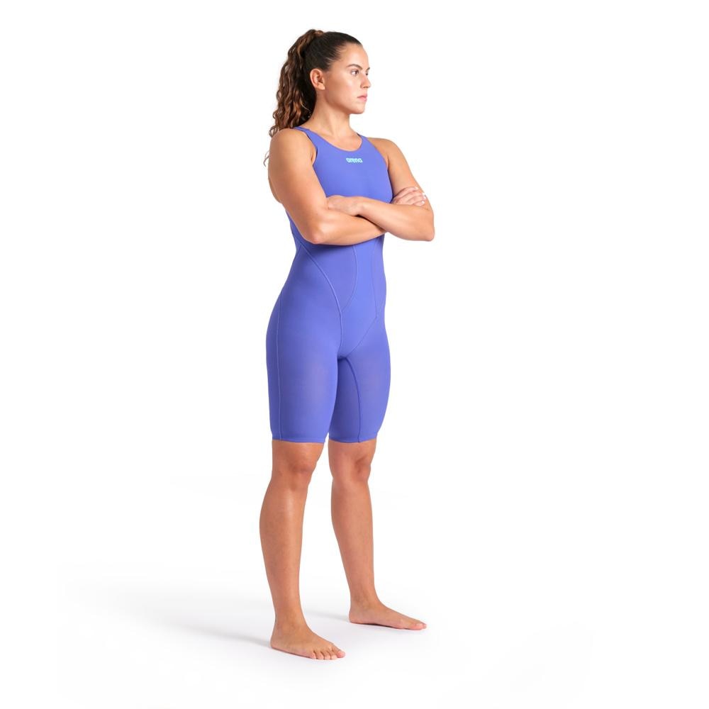Traje de triatlón de mujer Powerskin Impulso Arena - Morado Morado-3