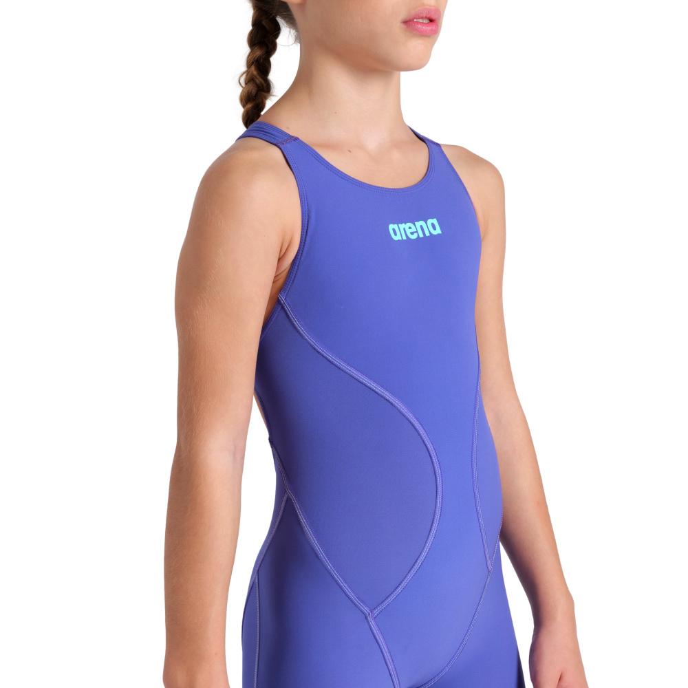 Traje de competición de natación de niña Powerskin Impulso Arena - Morado Morado-4