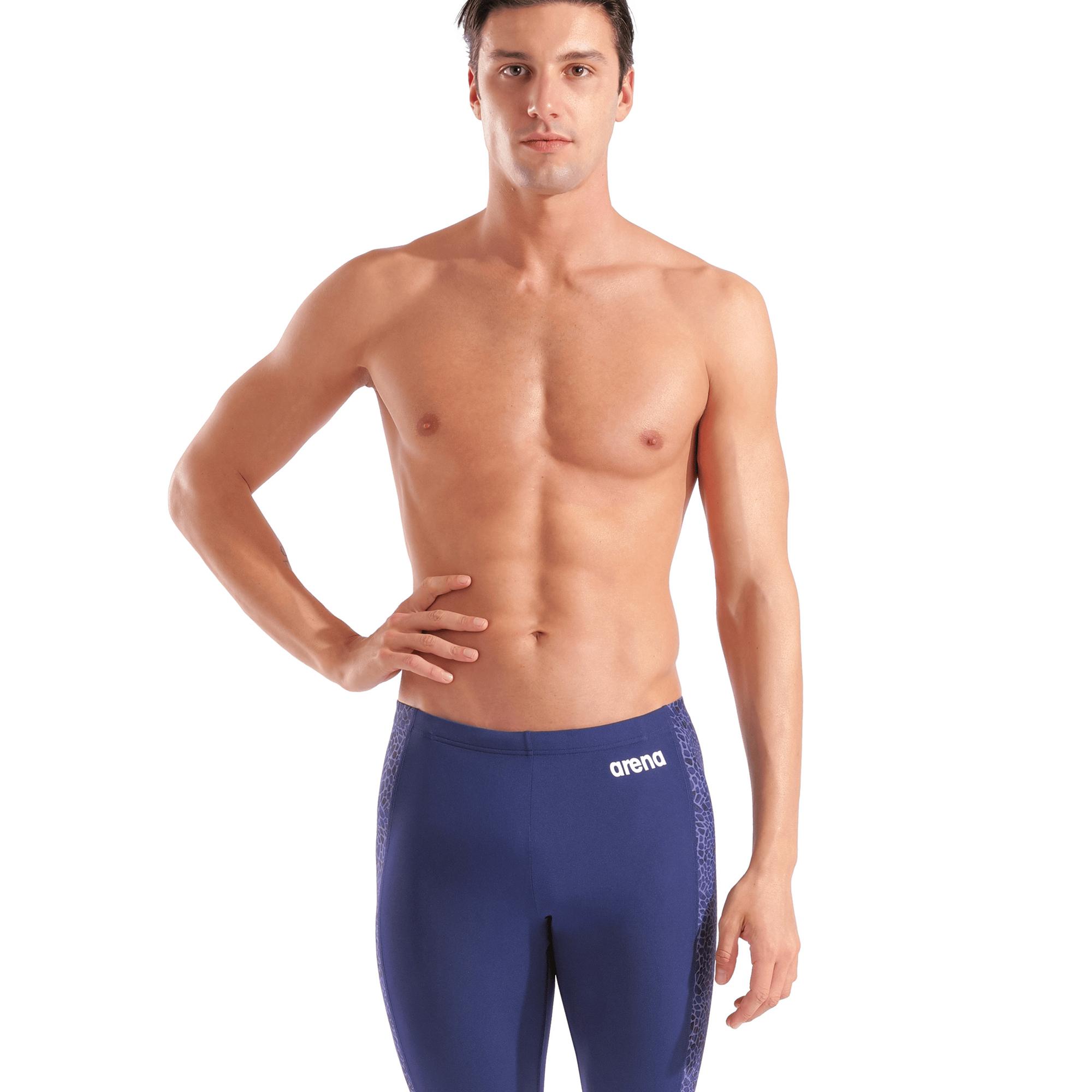 Imagen 0 de Bañador jammer de competición de hombre Snakeskin Arena Azul marino