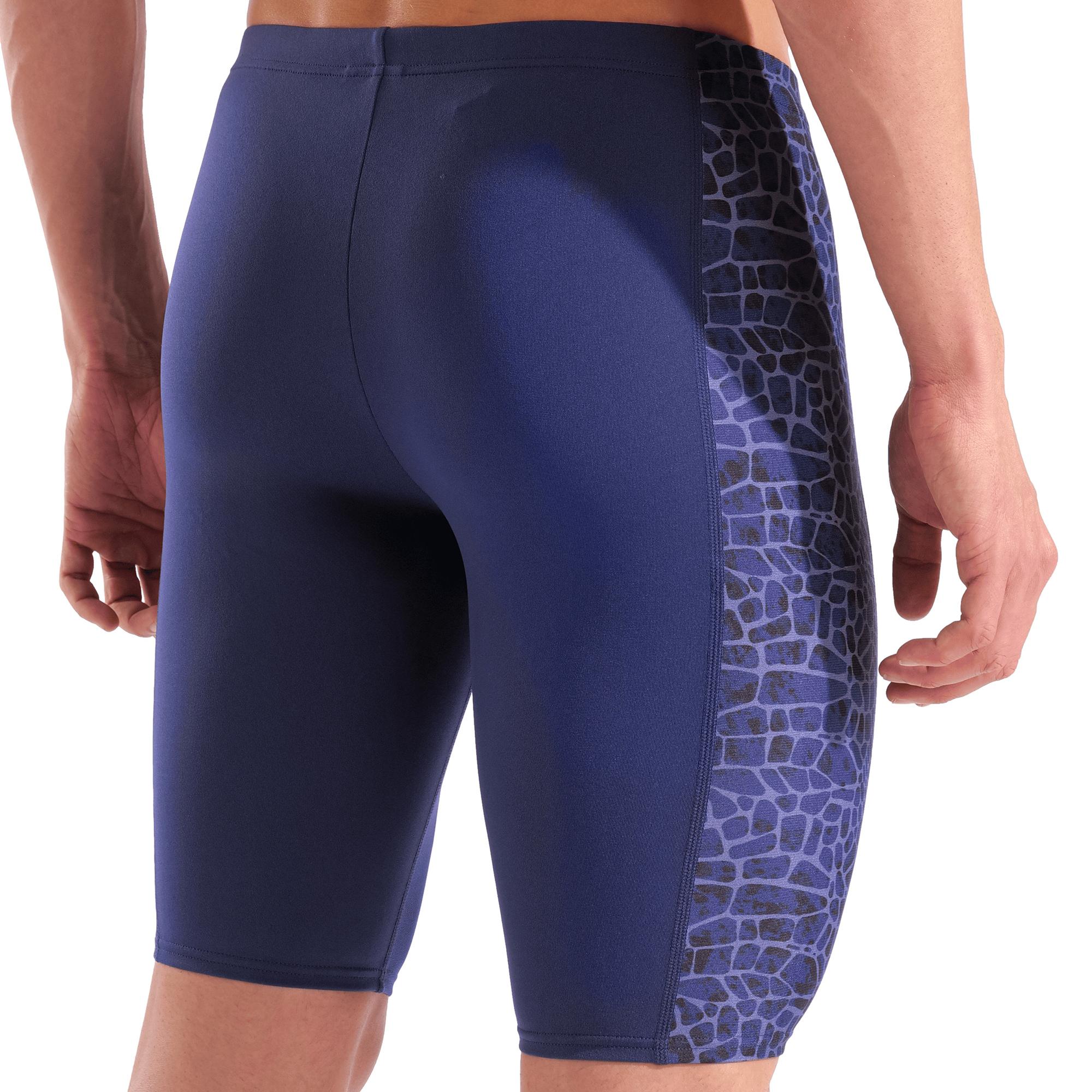 Imagen 5 de Bañador jammer de competición de hombre Snakeskin Arena - Azul marino Azul marino