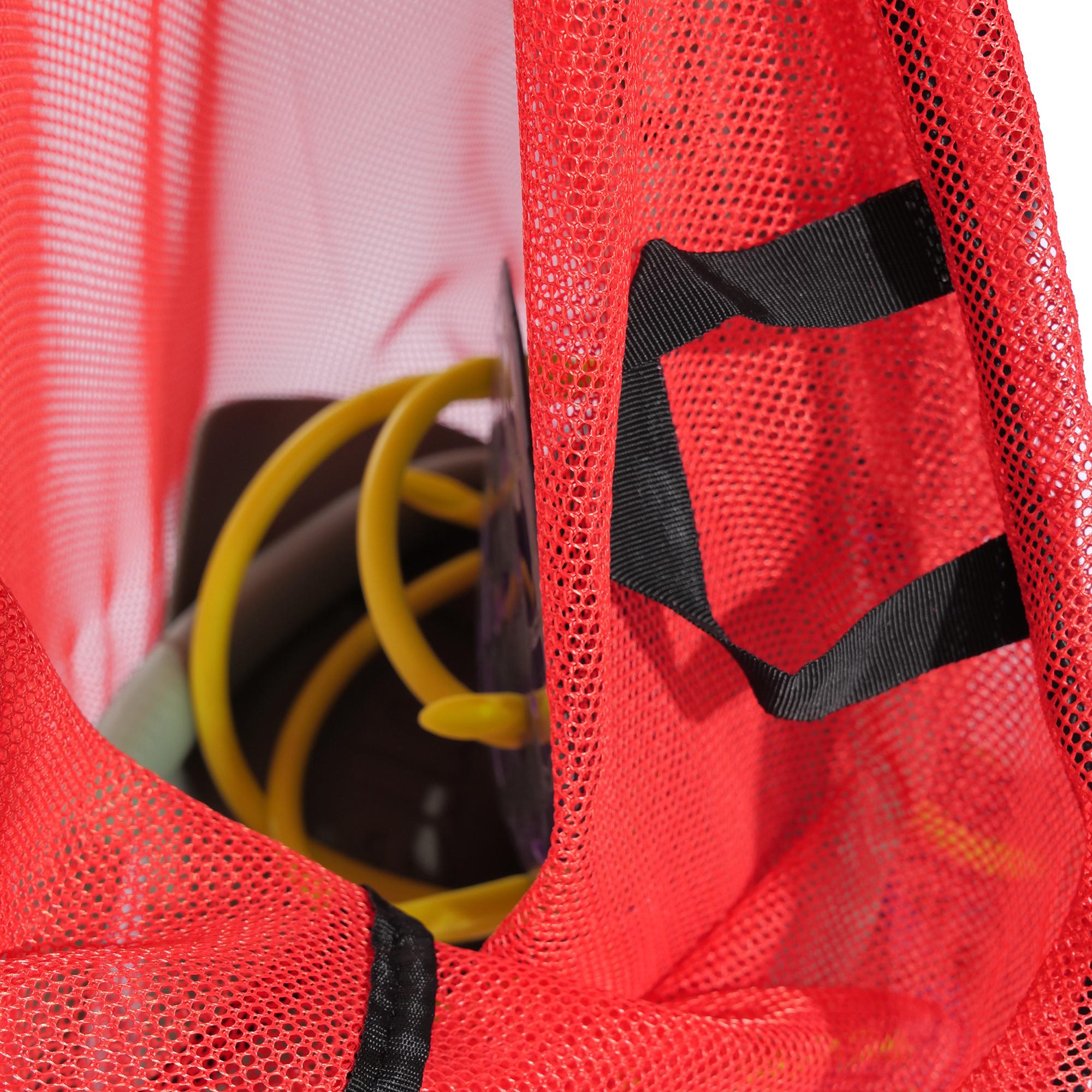 Bolsa de deporte para piscina de mesh One Go Arena - Rojo Rojo-4