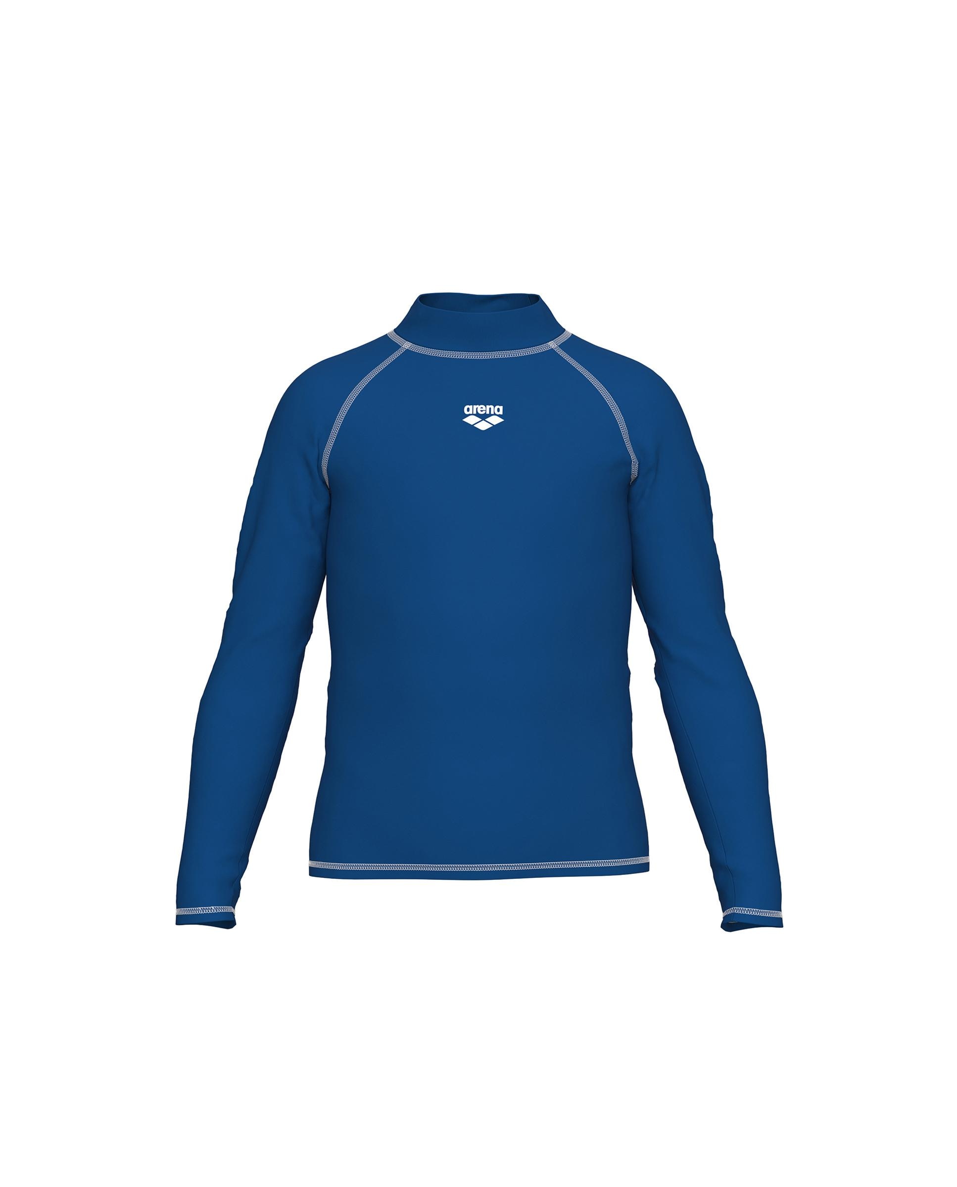 Imagen 1 de Camiseta de natación de manga larga con protección UV arena - Azul Azul