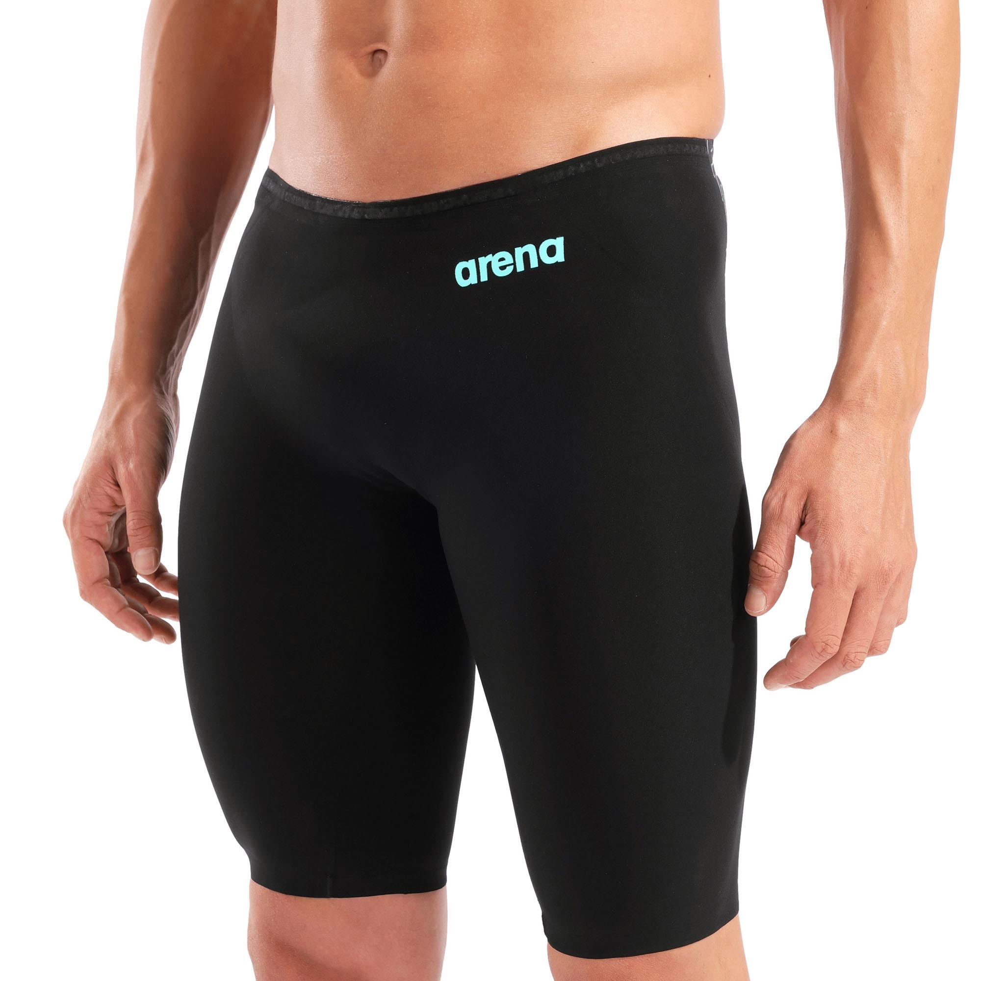 Imagen 4 de Bañador jammer de competición de hombre Powerskin Veloce Arena - Negro Negro