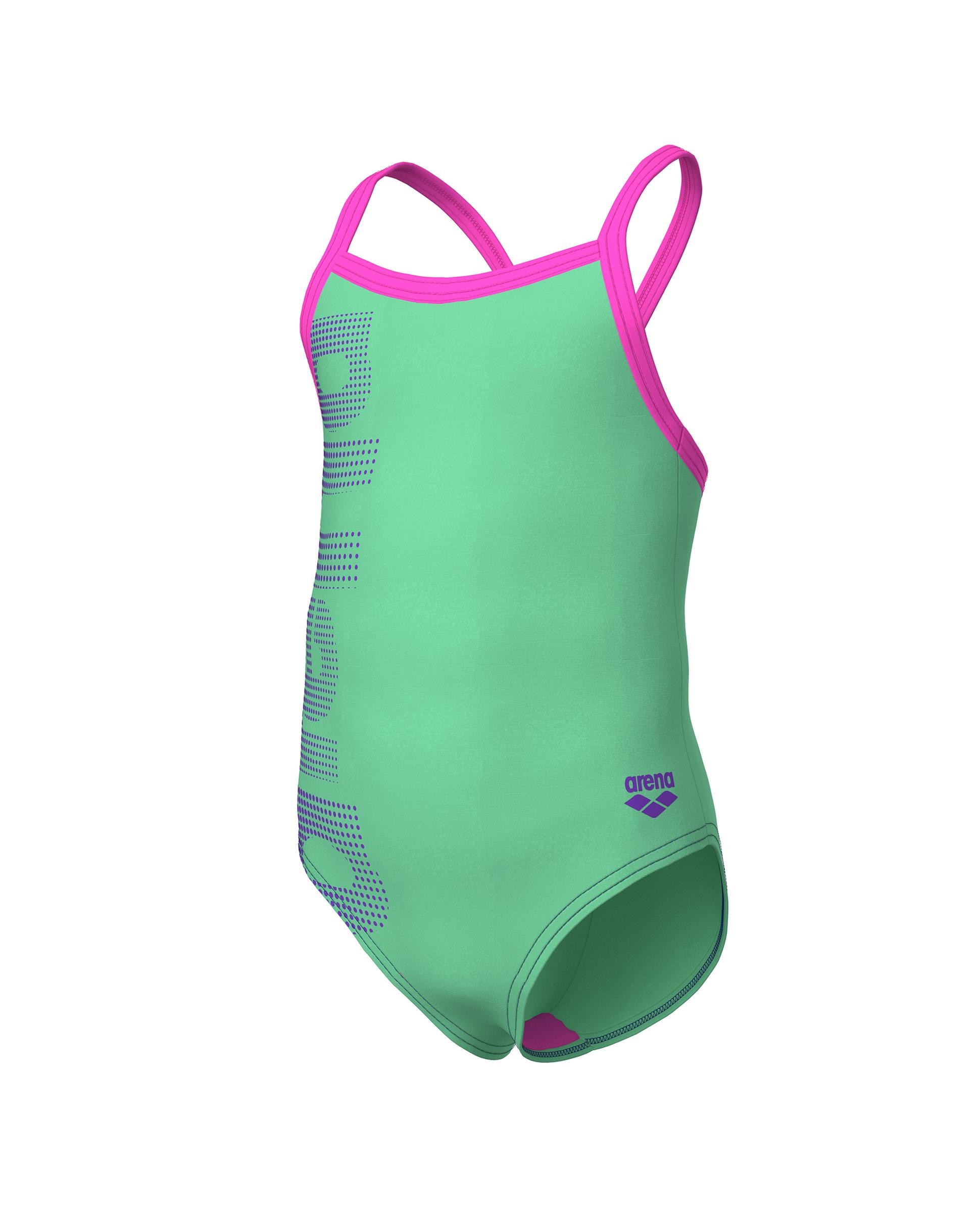 Bañador de niños arena Logo - Verde menta Verde menta-1