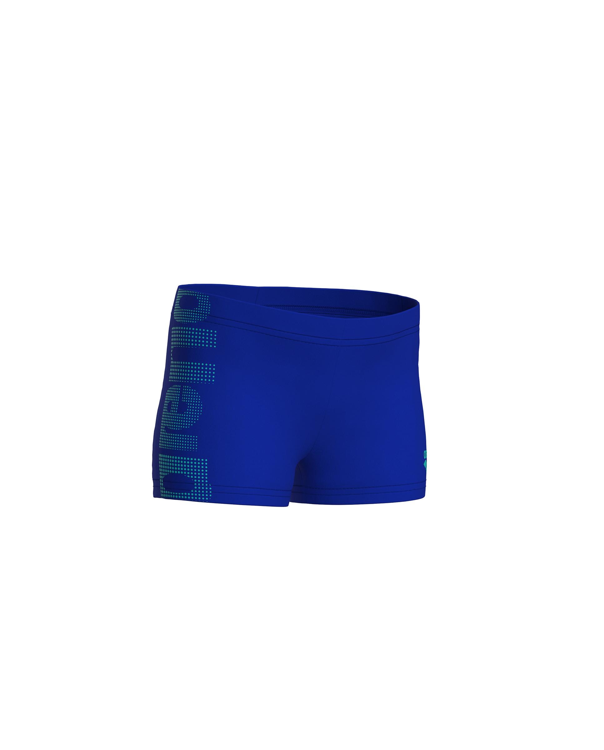 Imagen 2 de Bañador de niños short arena Logo - Azul eléctrico Azul eléctrico