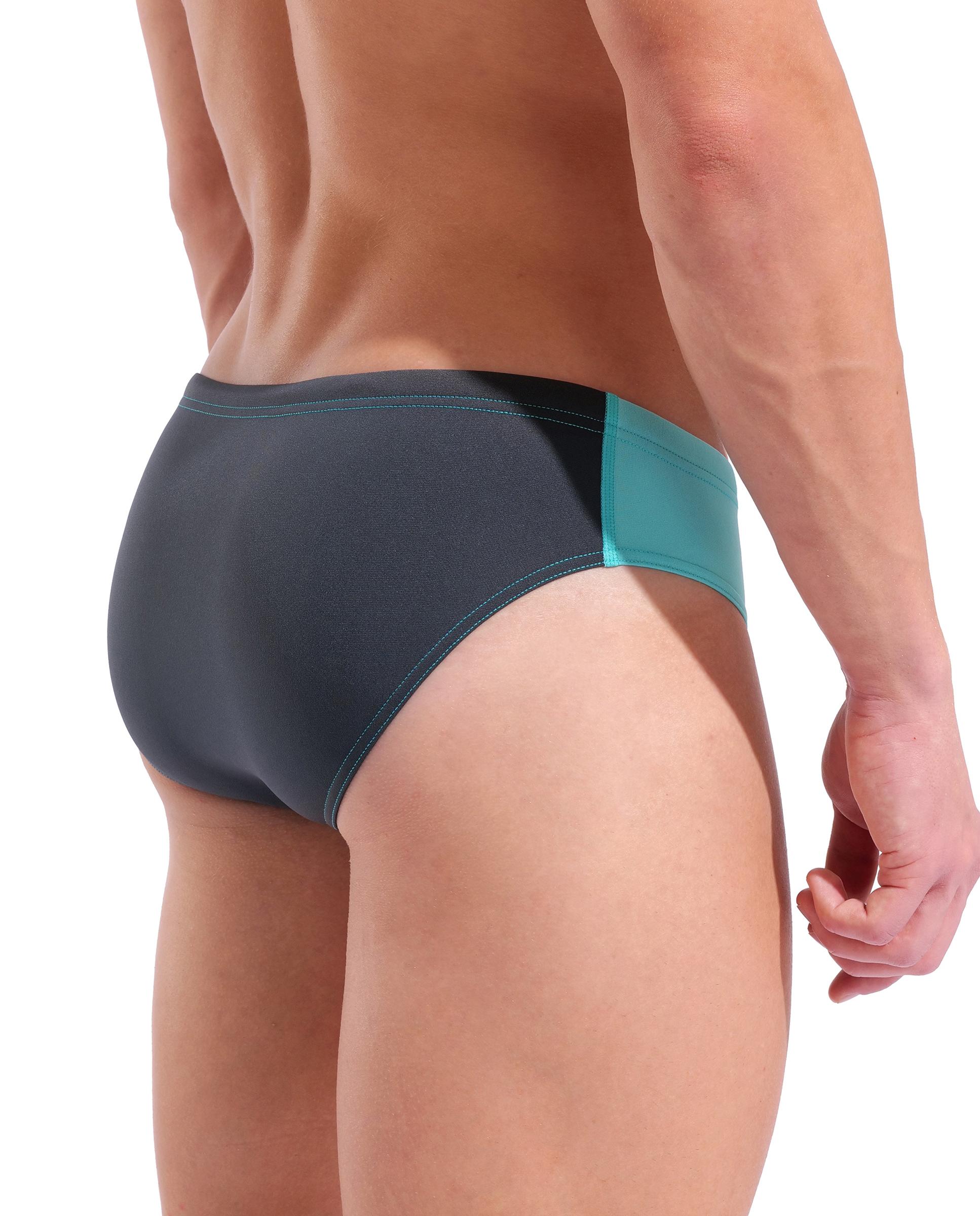Imagen 2 de Bañador de hombre slip liso arena Performance Team - Turquesa Turquesa