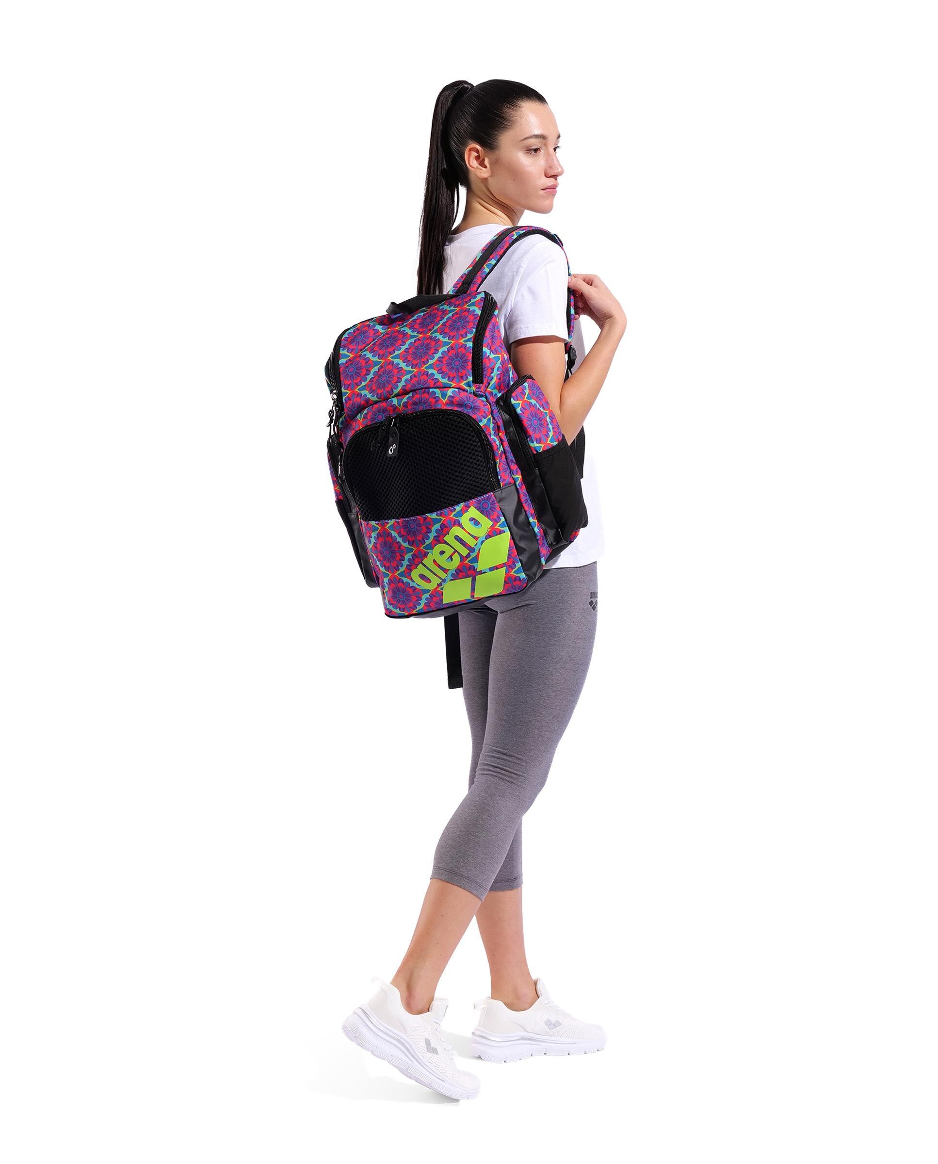 Mochila deportiva de natación arena One Go Allover 35L - Multicolor Multicolor-5