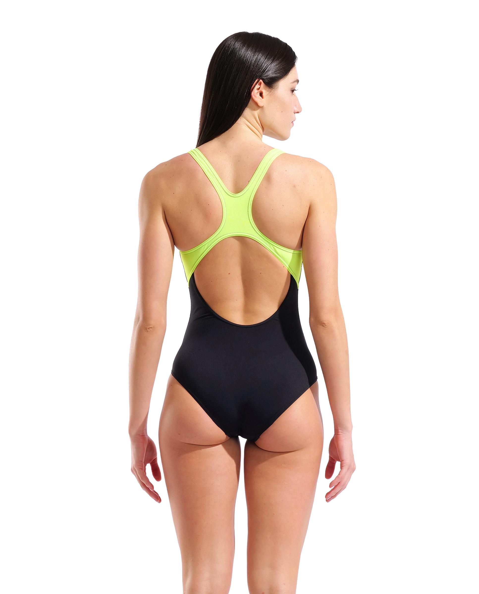 Bañador de mujer arena Performance con espalda Swim Pro Jellyfish - Multicolor Multicolor-4