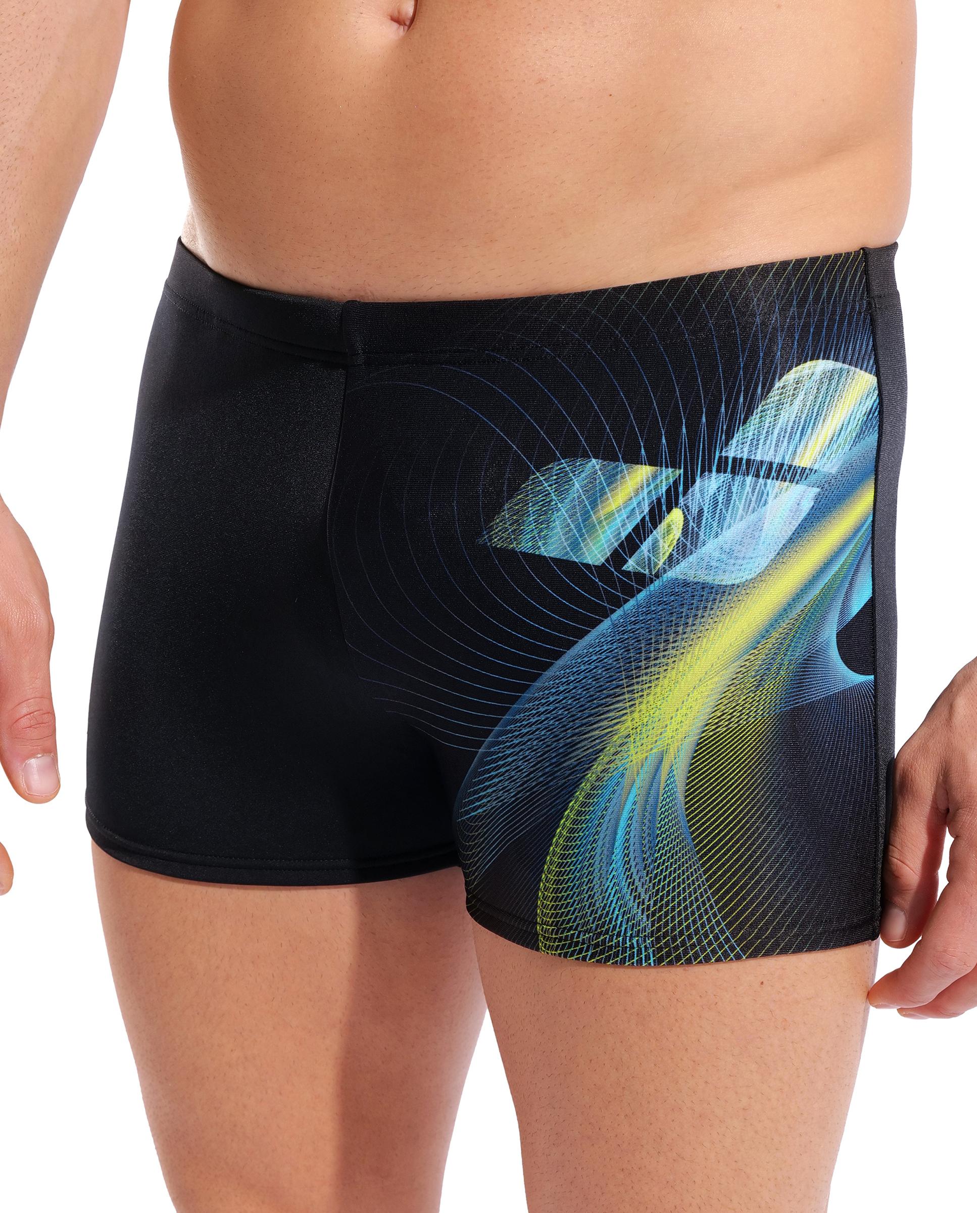 Bañador de hombre tipo short arena Performance Jellyfish - Negro Negro-4