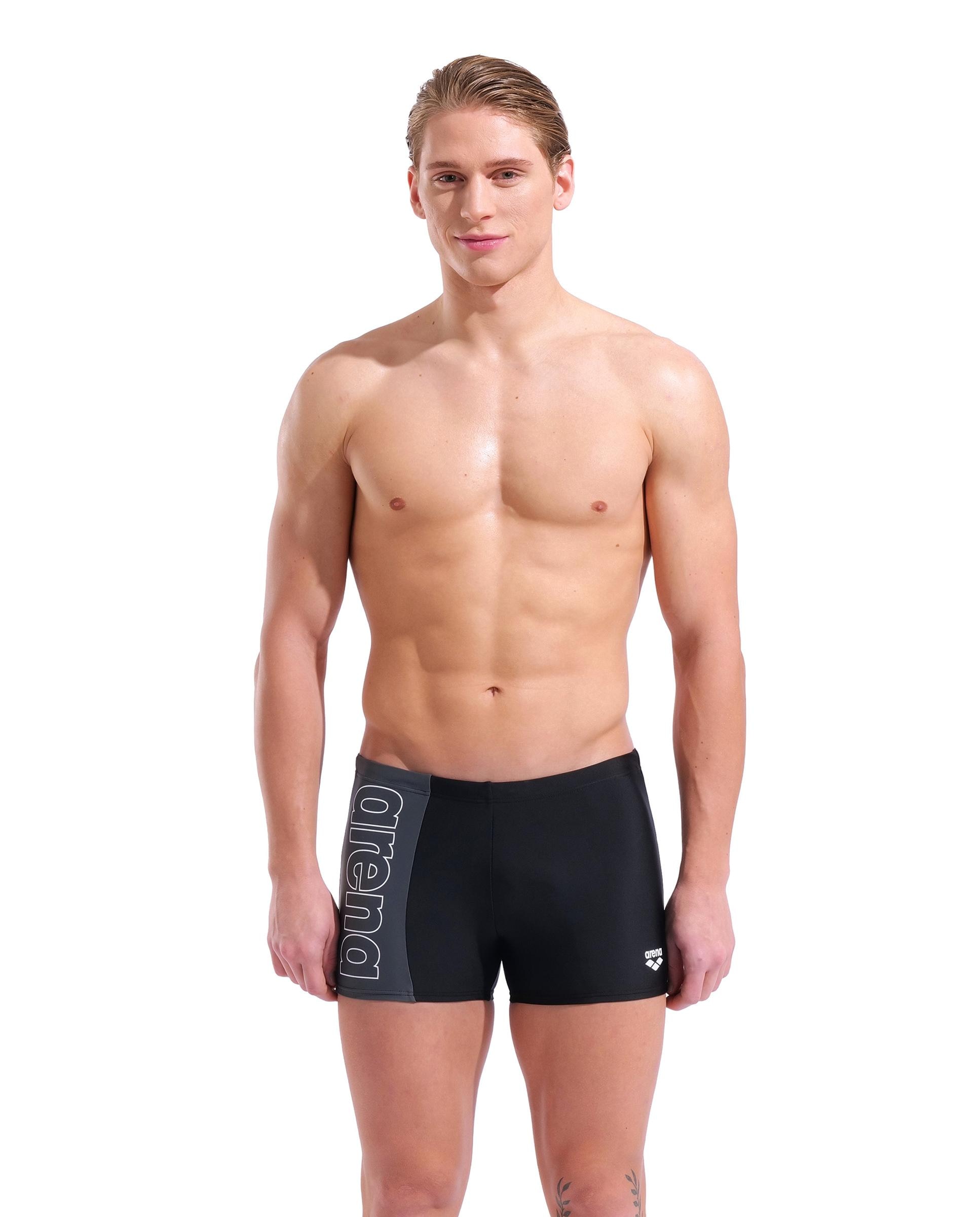Bañador de hombre tipo short Duograf arena Feel - Negro Negro-1