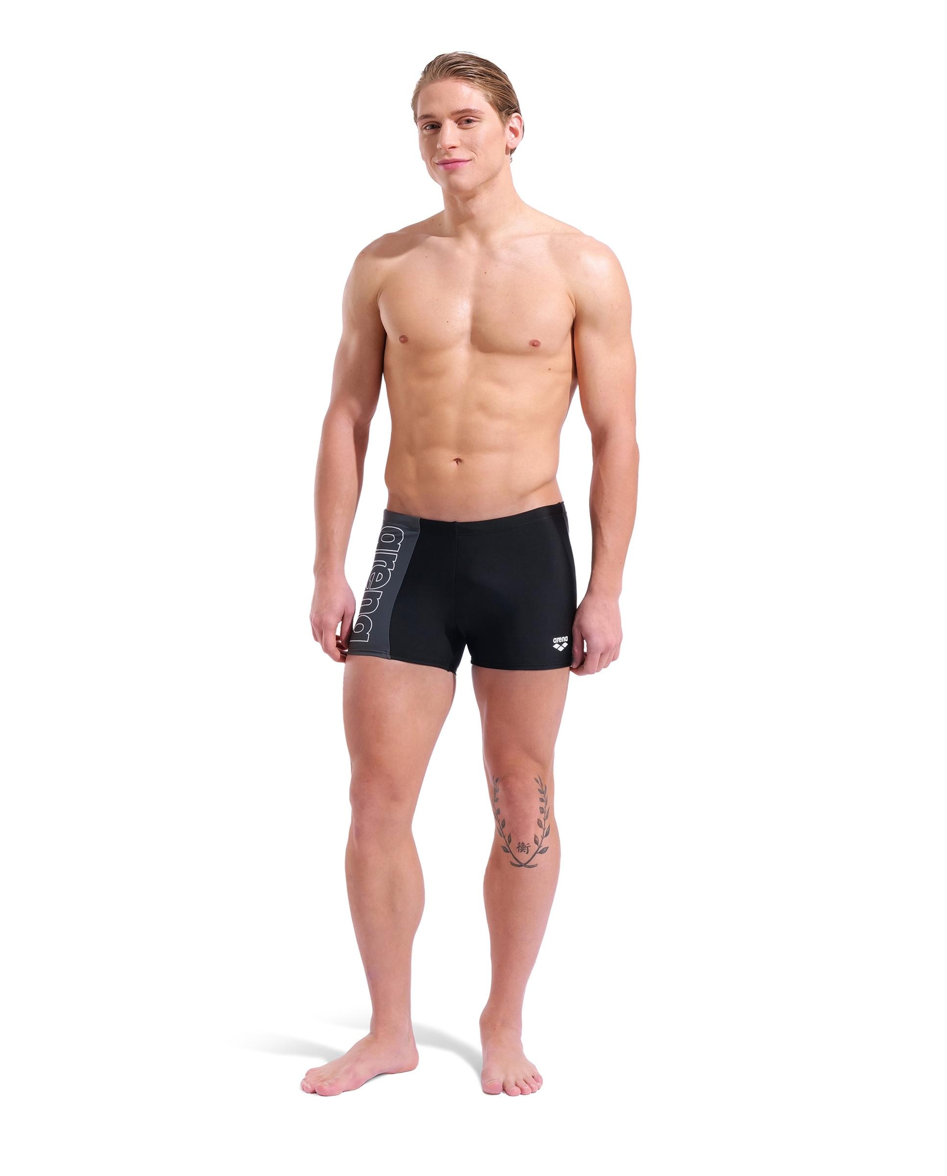 Bañador de hombre tipo short Duograf arena Feel - Negro Negro-3