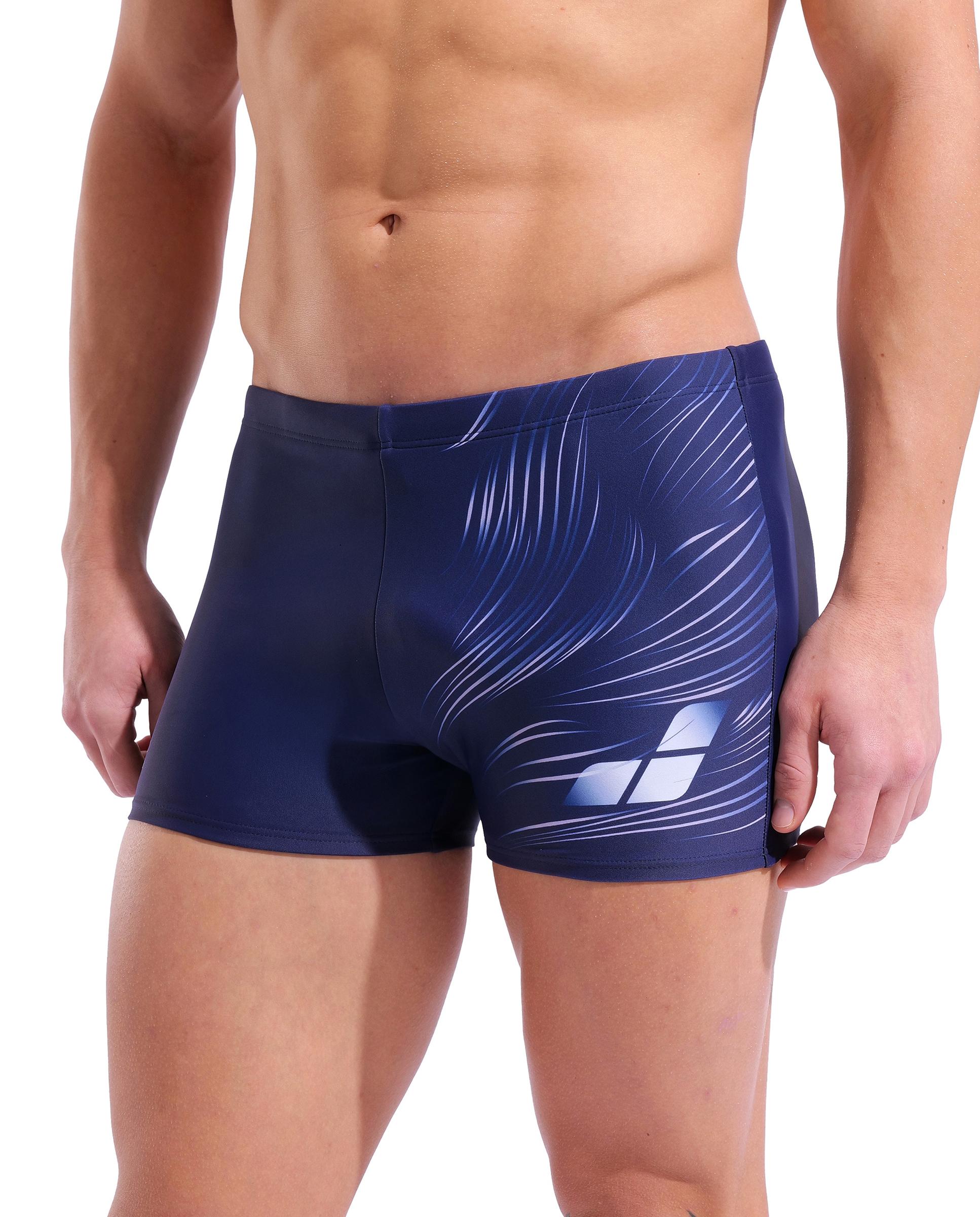Bañador de hombre tipo short arena Feel Foliage - Morado Morado-4