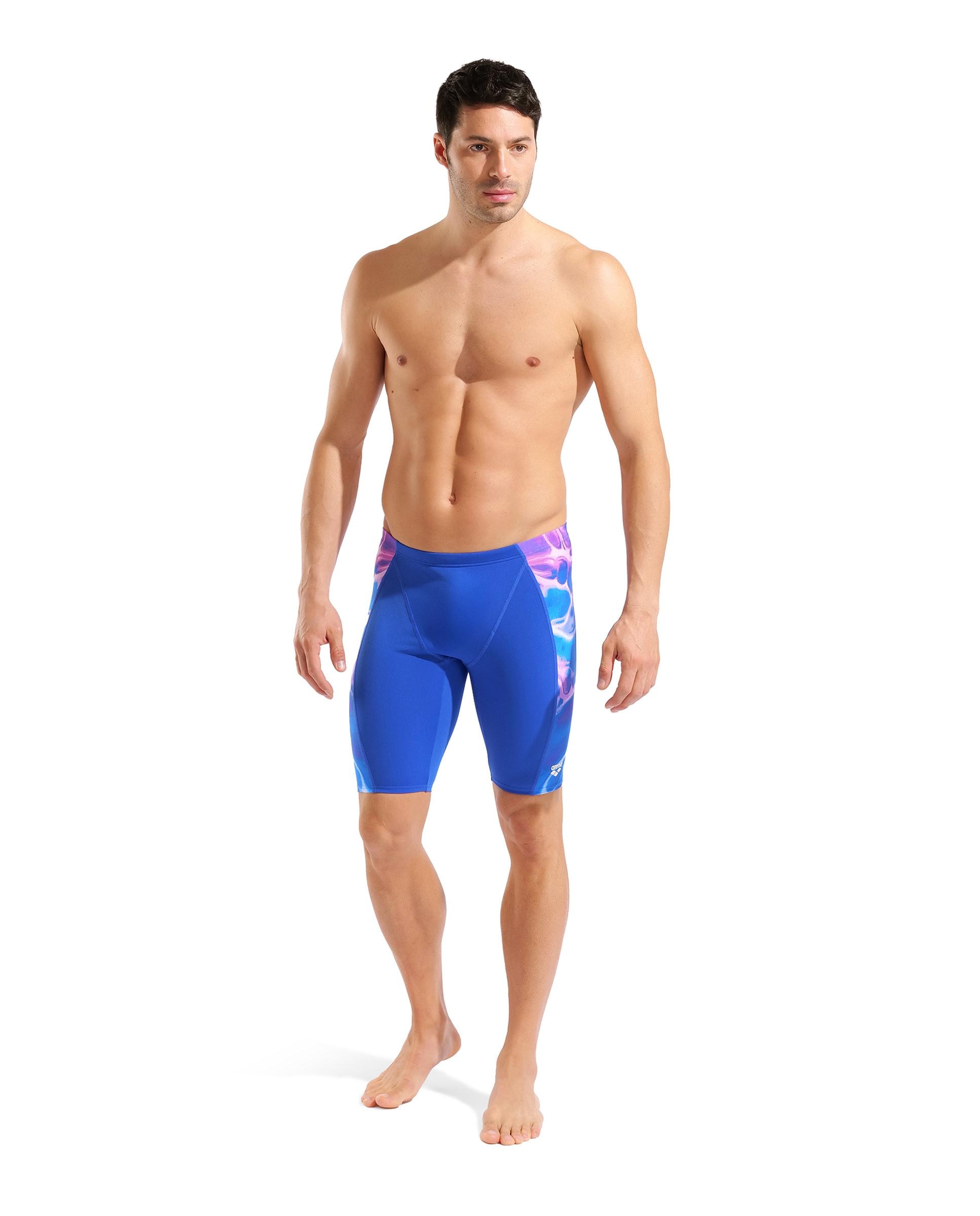 Imagen 3 de Bañador de hombre jammer arena Performance Earth - Azul eléctrico Azul eléctrico
