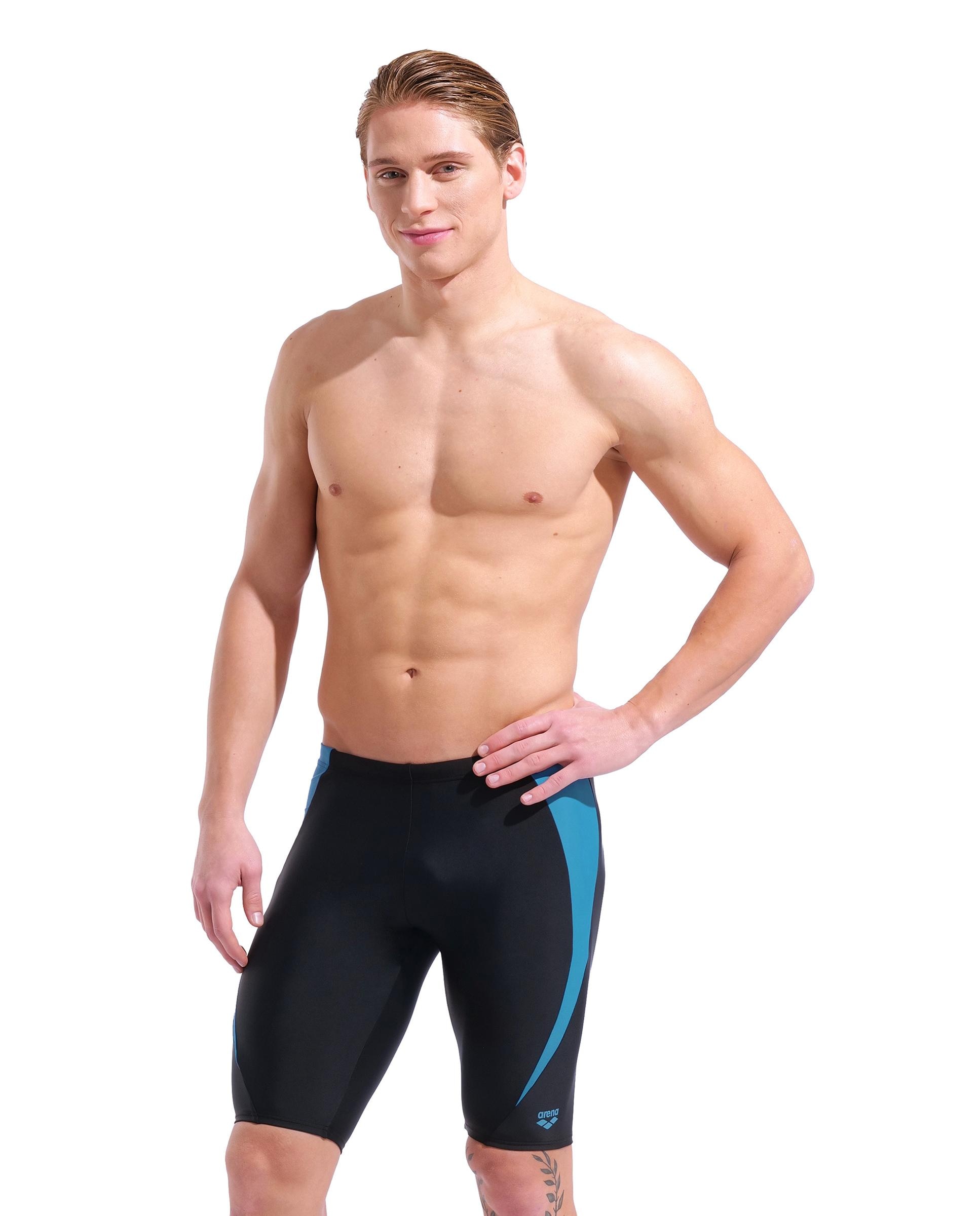Bañador de hombre Jammer arena Feel Kikko Panel - Negro Negro-3