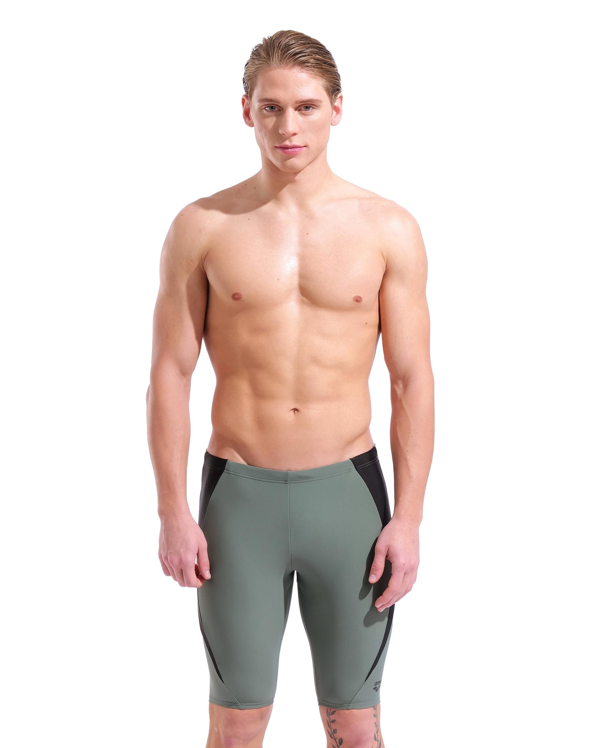 Bañador de hombre Jammer arena Feel Kikko Panel - Verde pardo Verde pardo-1