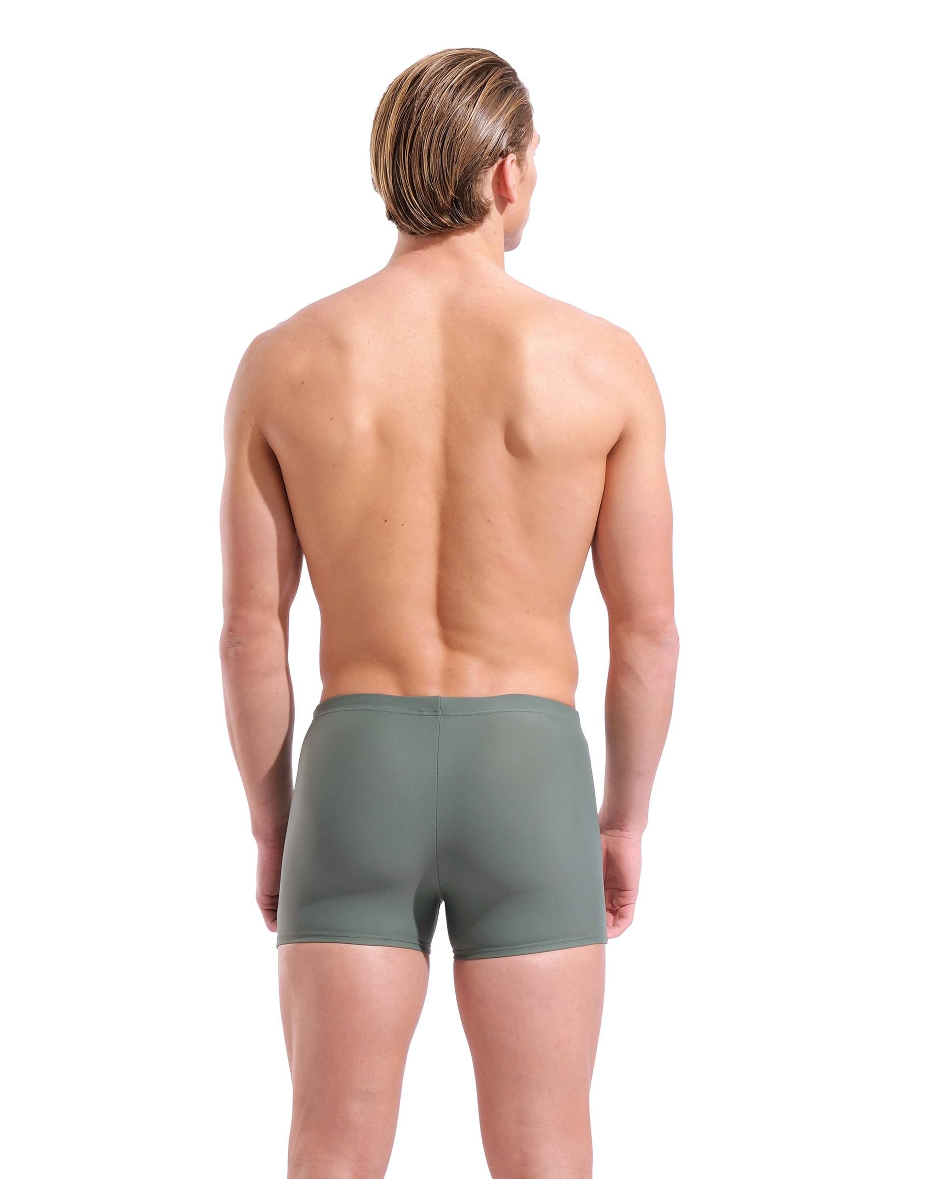 Bañador de hombre short arena Feel Playful - Verde pardo Verde pardo-2