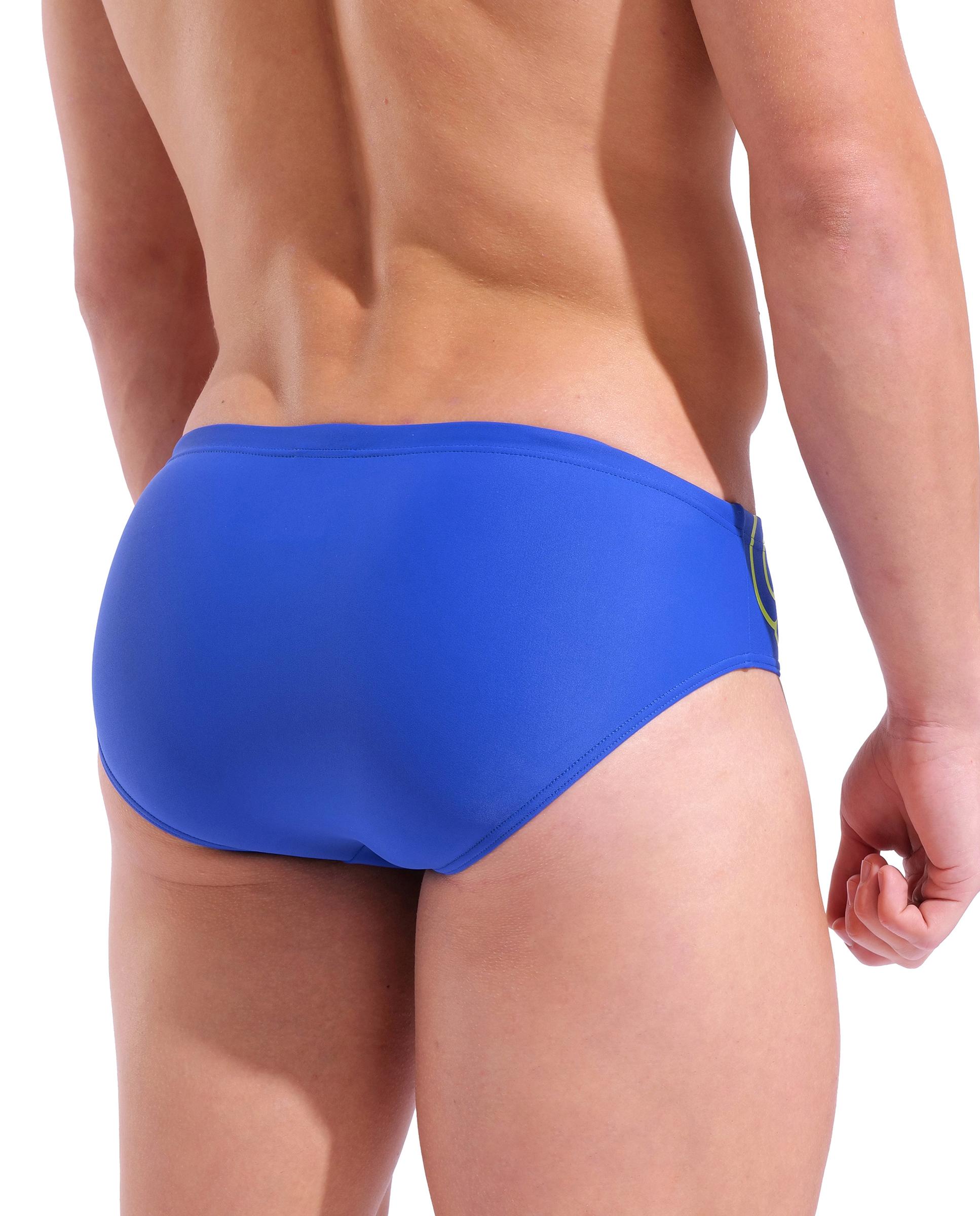 Imagen 5 de Bañador de hombre slip arena Feel Playful - Azul eléctrico Azul eléctrico