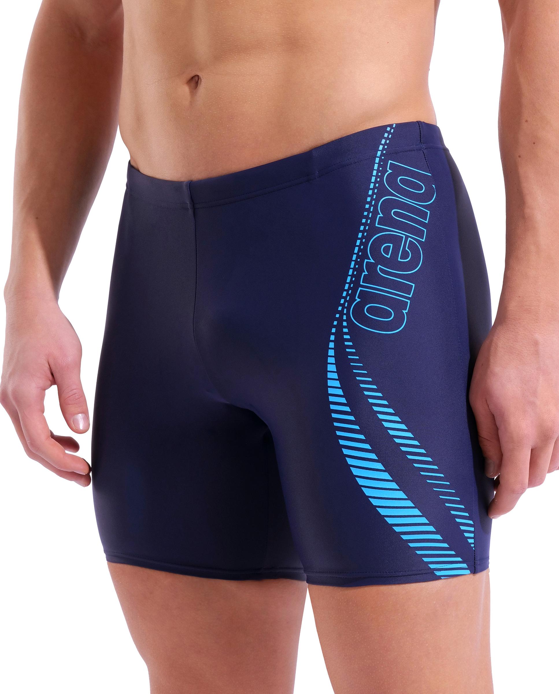 Bañador de hombre Mid Jammer arena Feel Path - Morado Morado-4