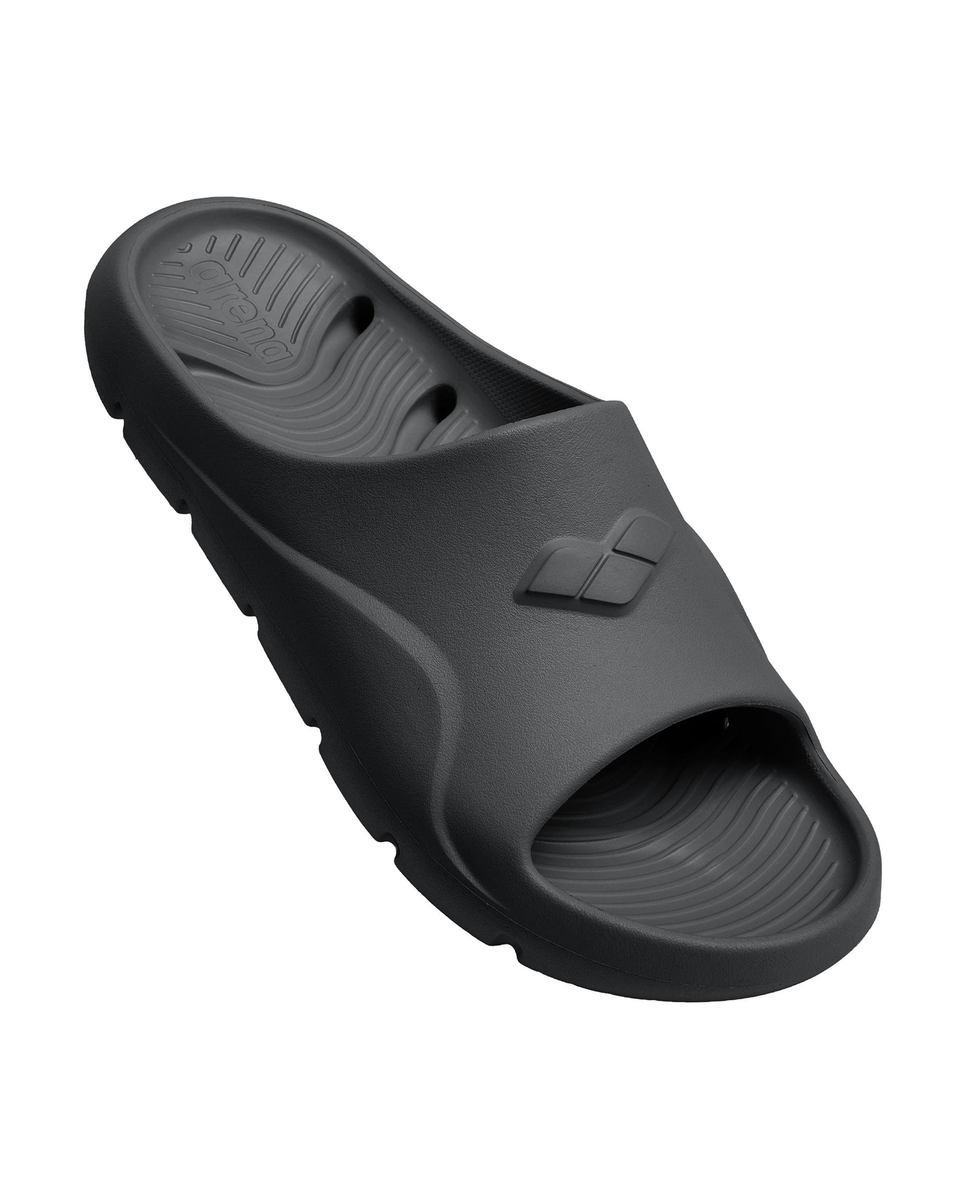 Chanclas de piscina arena unisex Hydrosoft Plus - Negro Negro-1