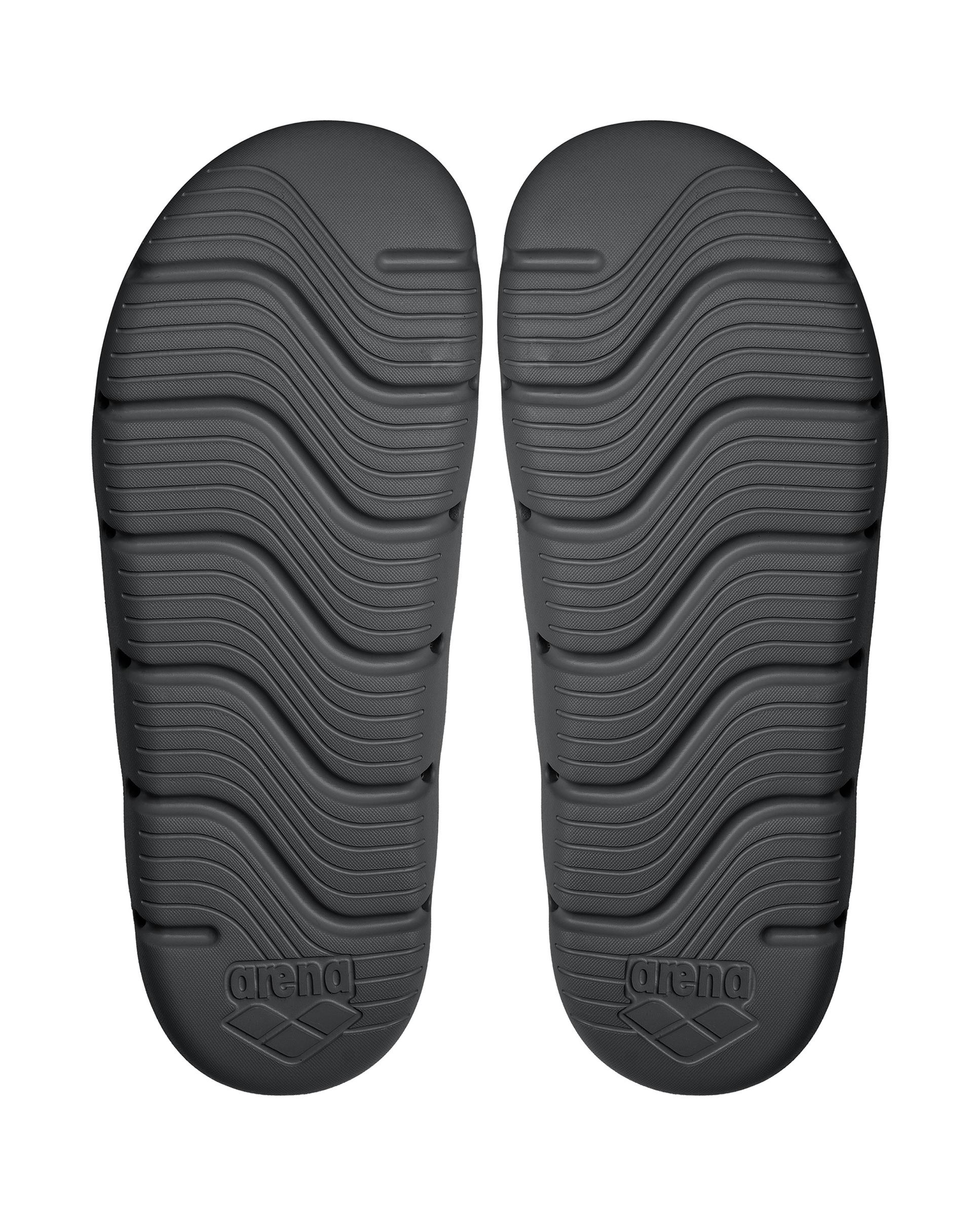 Chanclas de piscina arena unisex Hydrosoft Plus - Negro Negro-3