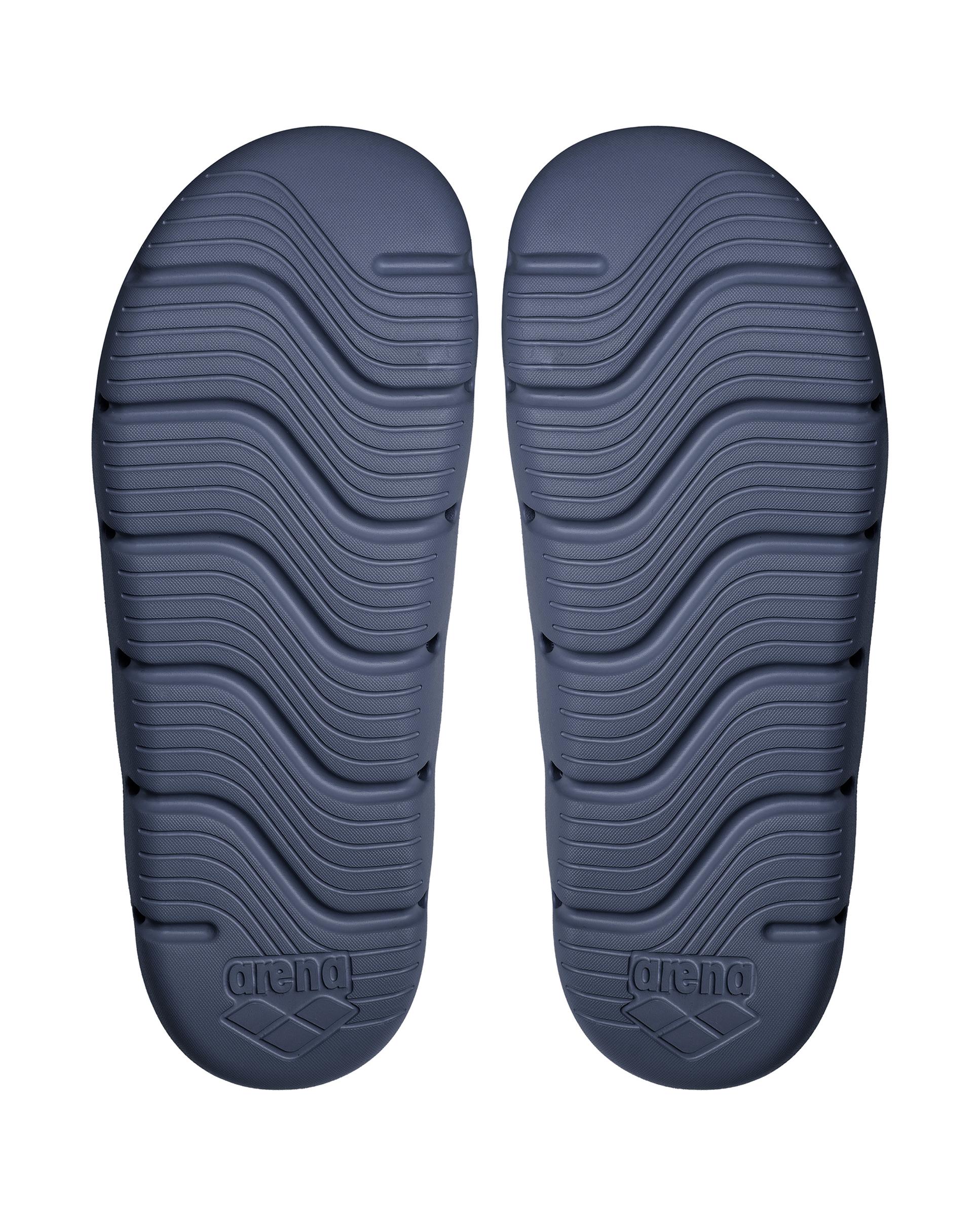 Chanclas de piscina arena unisex Hydrosoft Plus - Azul marino Azul marino-3