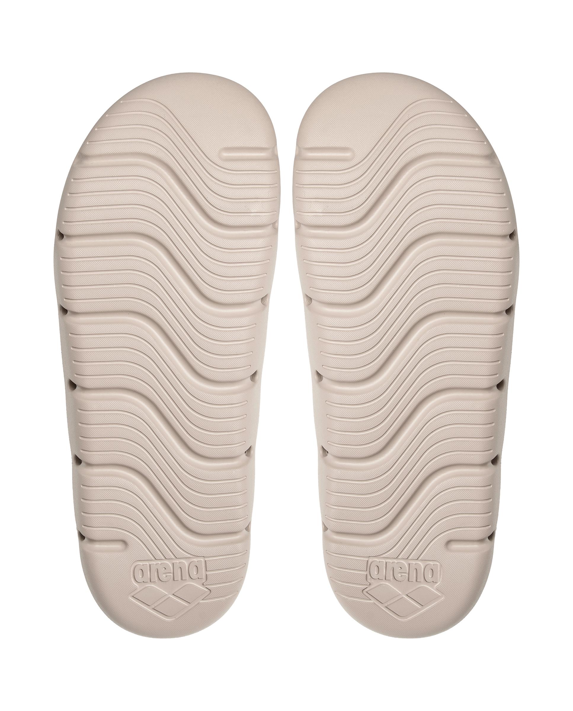 Chanclas de piscina arena unisex Hydrosoft Plus - Crema Crema-3