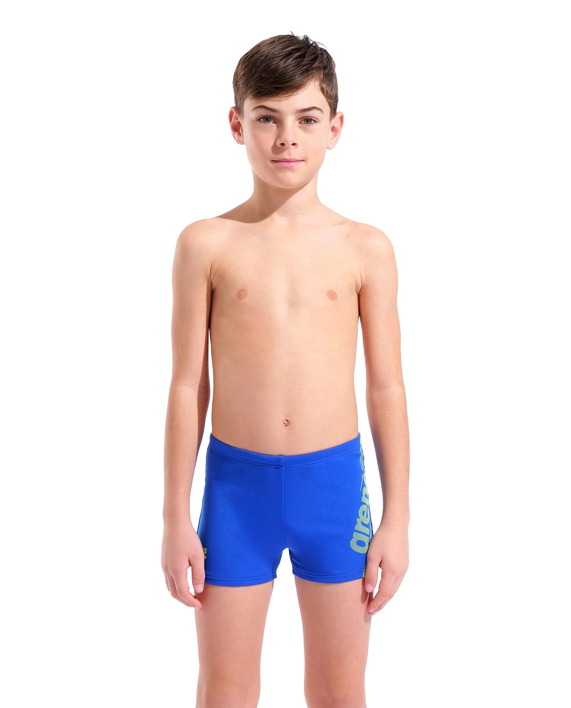 Bañador de niños short arena Performance Bold - Azul eléctrico Azul eléctrico-1