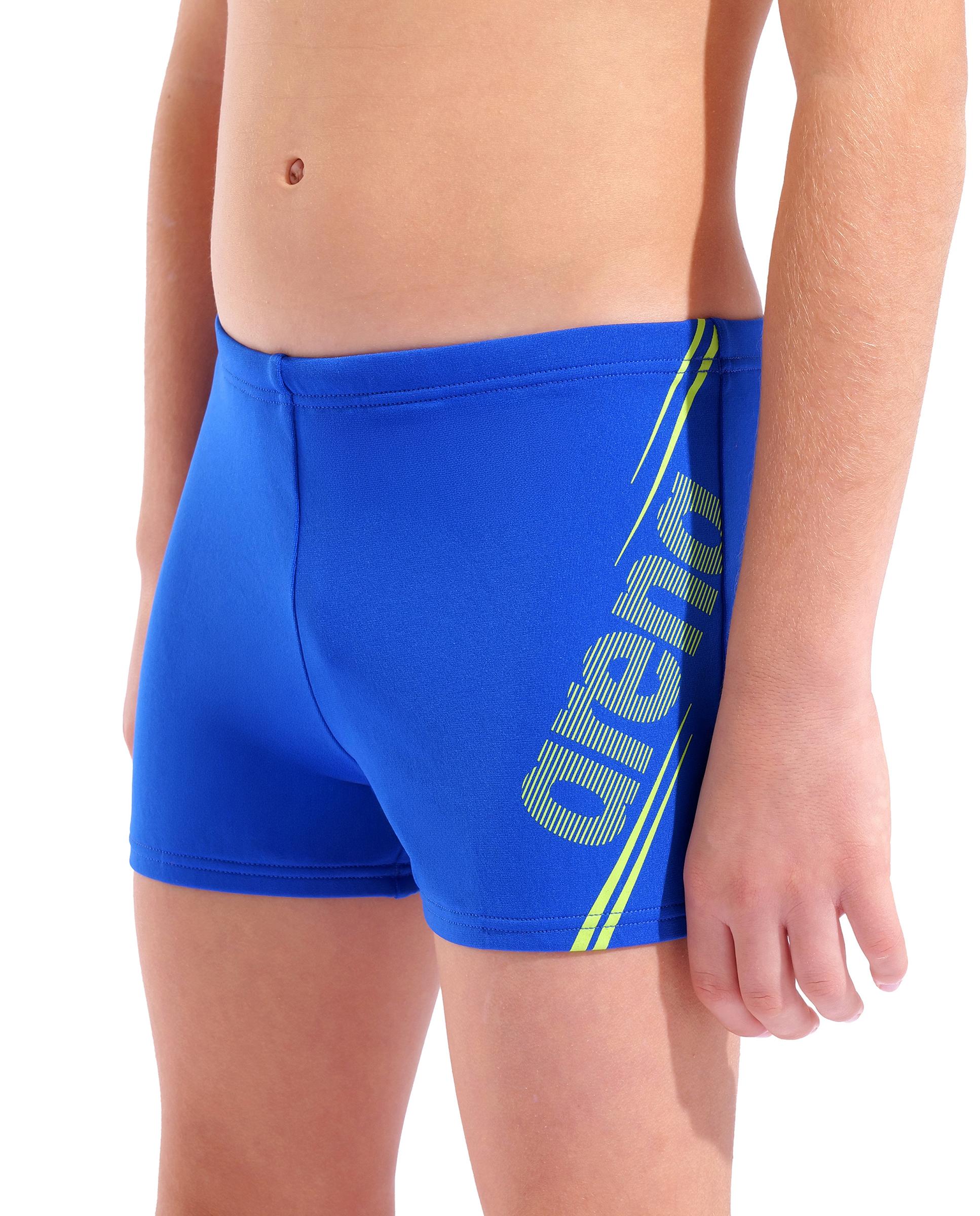 Bañador de niños short arena Performance Bold - Azul eléctrico Azul eléctrico-4