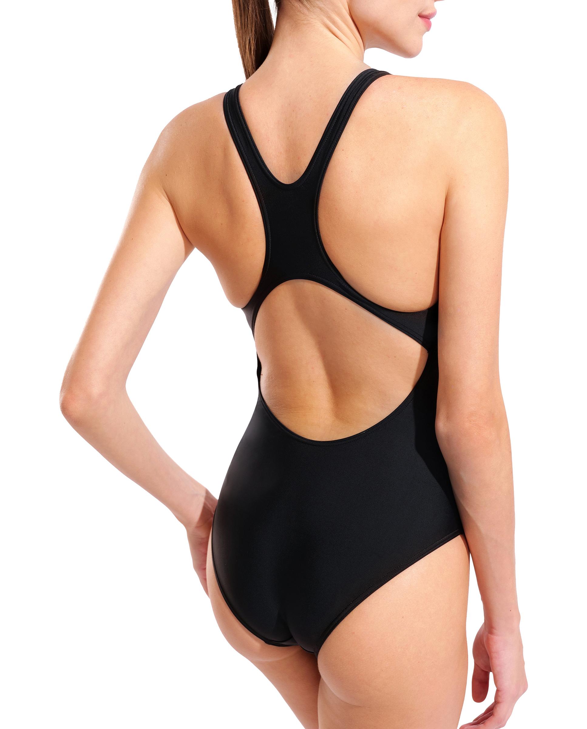 Bañador de mujer arena Feel con espalda Swim Pro Kikko - Negro Negro-5