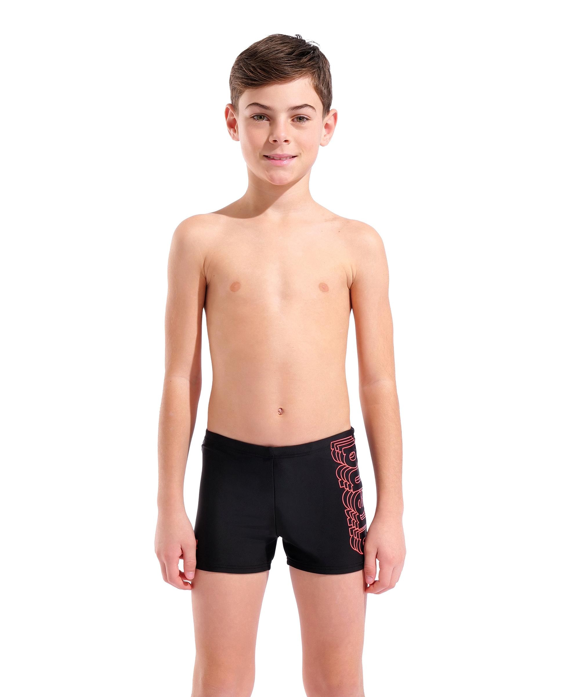 Bañador de niños arena Feel tipo short s Detail - Negro Negro-1