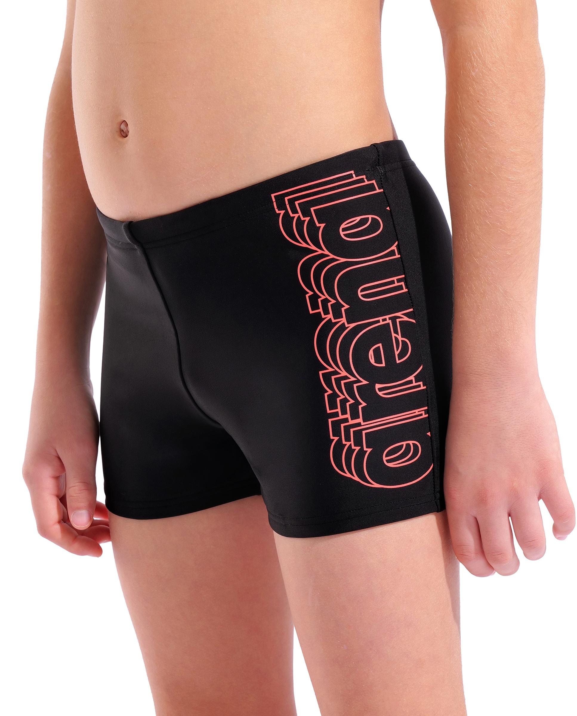 Bañador de niños arena Feel tipo short s Detail - Negro Negro-4