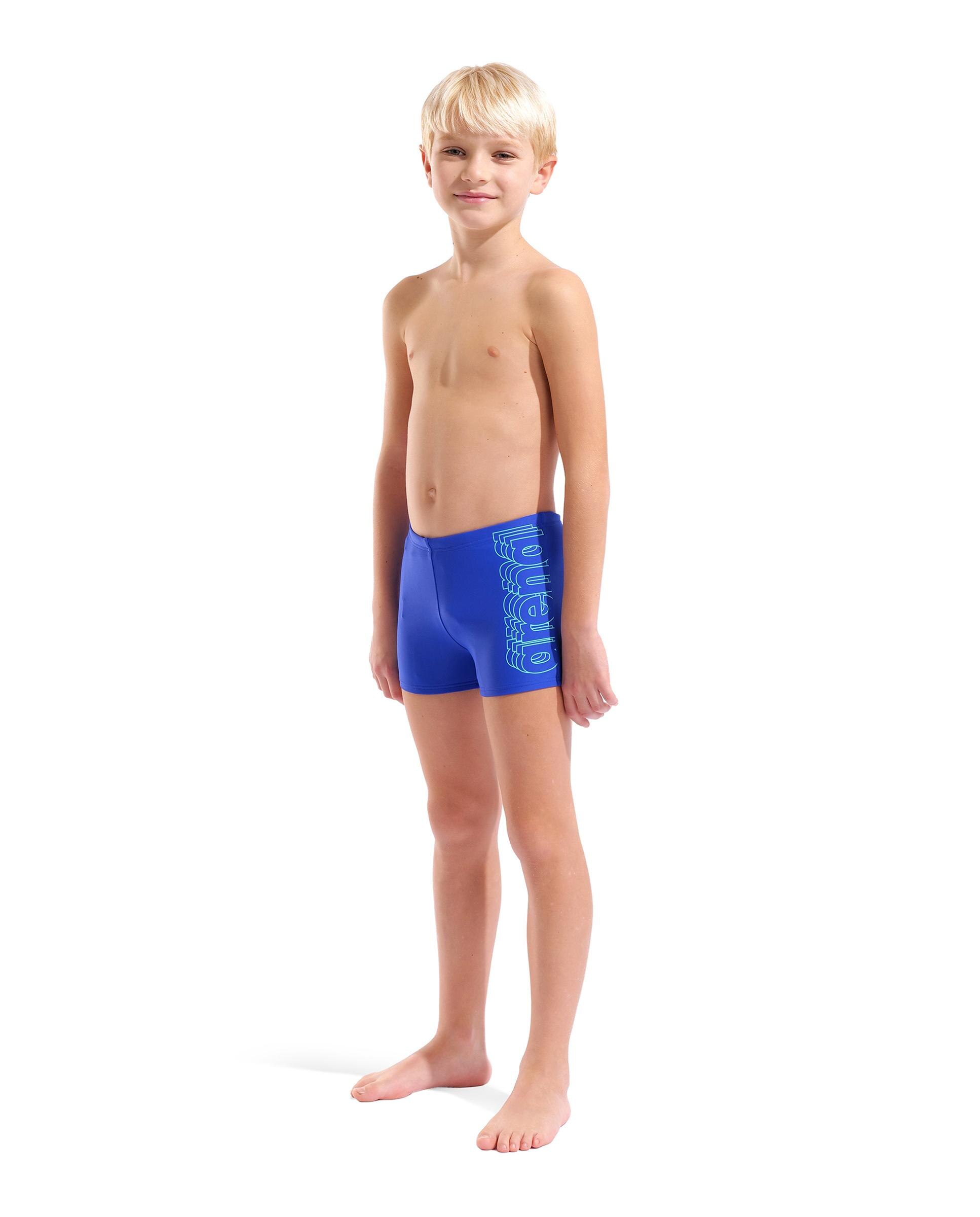 Bañador de niños arena Feel tipo short s Detail - Azul eléctrico Azul eléctrico-3