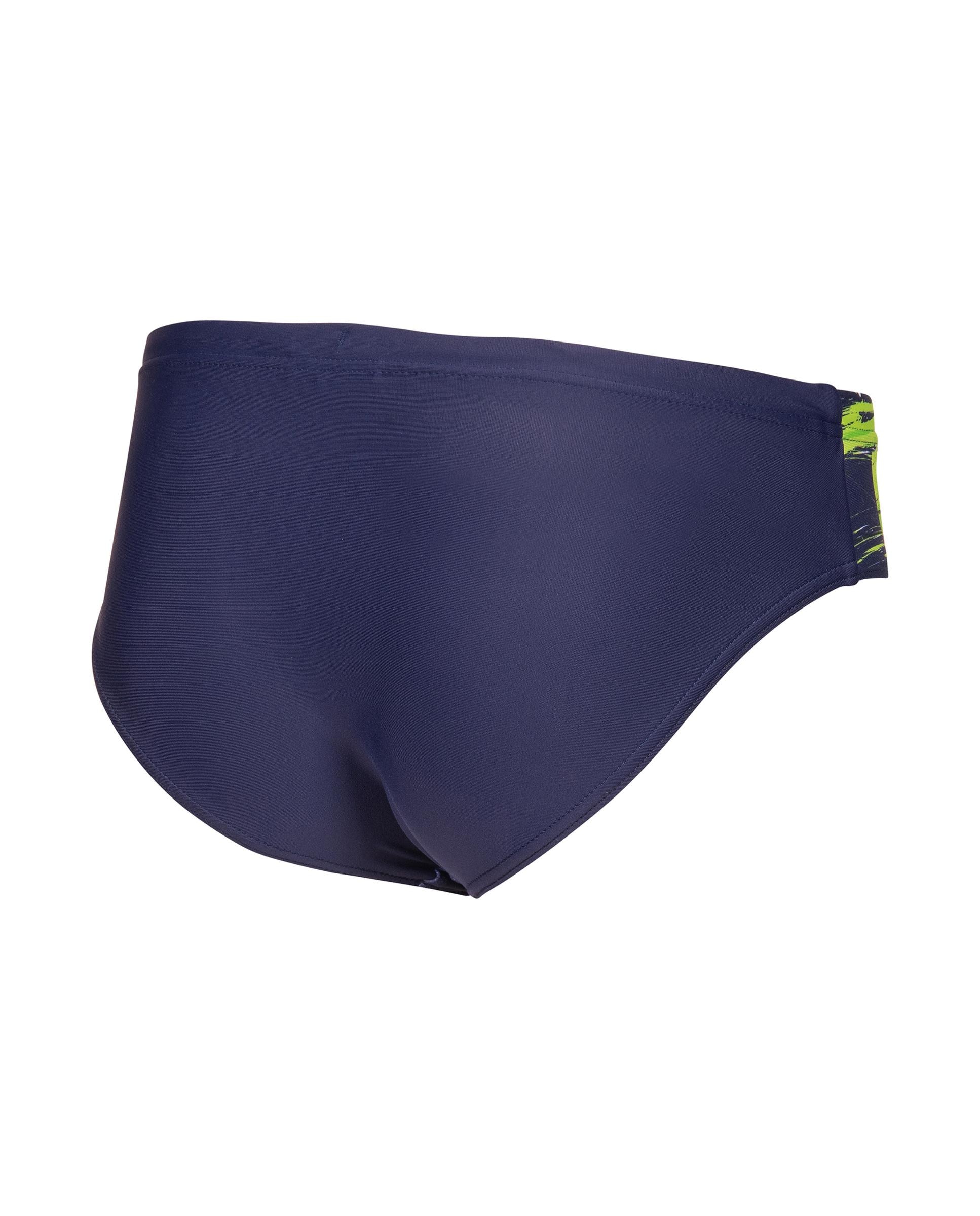 Bañador de niños slip arena Feel Paint - Morado / Verde claro Morado / Verde claro-4