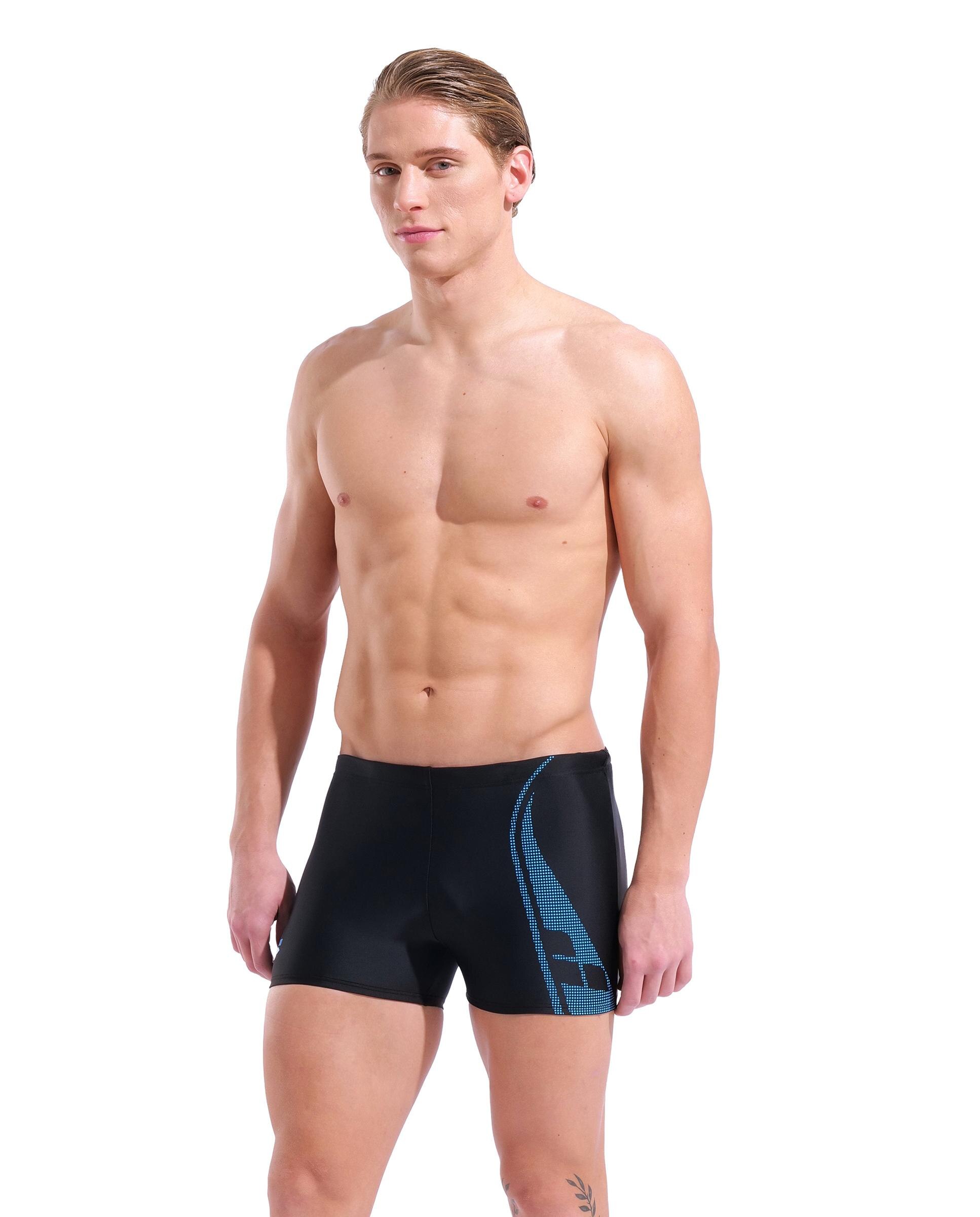 Imagen 3 de Bañador de hombre short arena Feel Graphic - Negro Negro